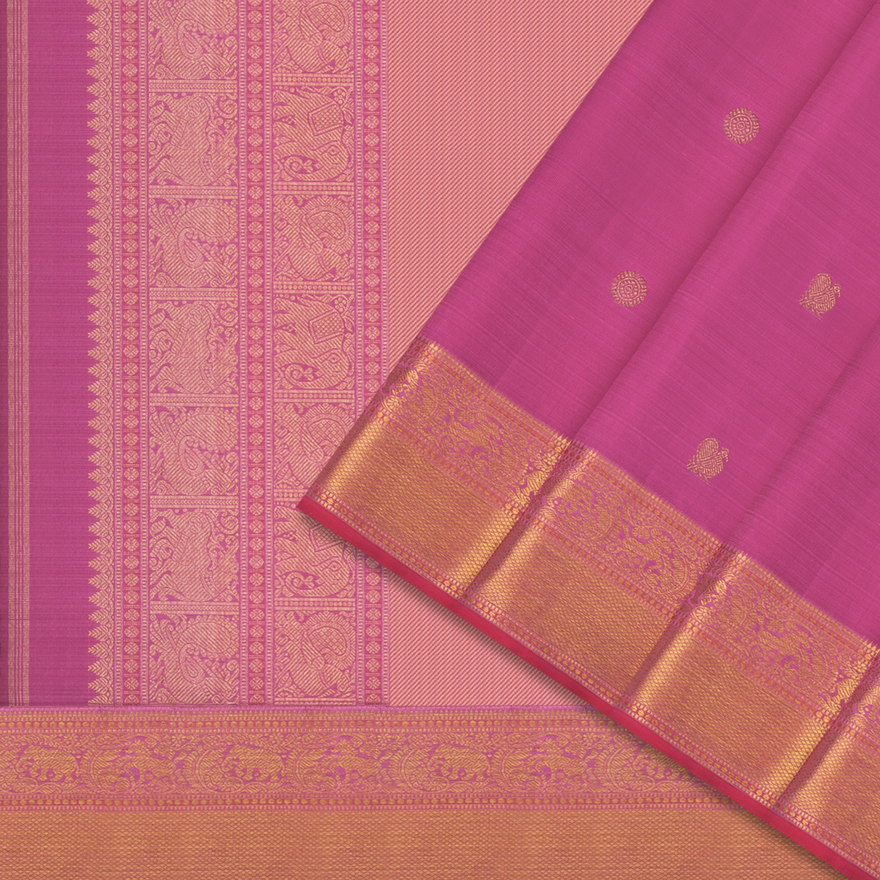Kanakavalli Kanjivaram Silk Sari 24-110-HS001-07499 - Cover View