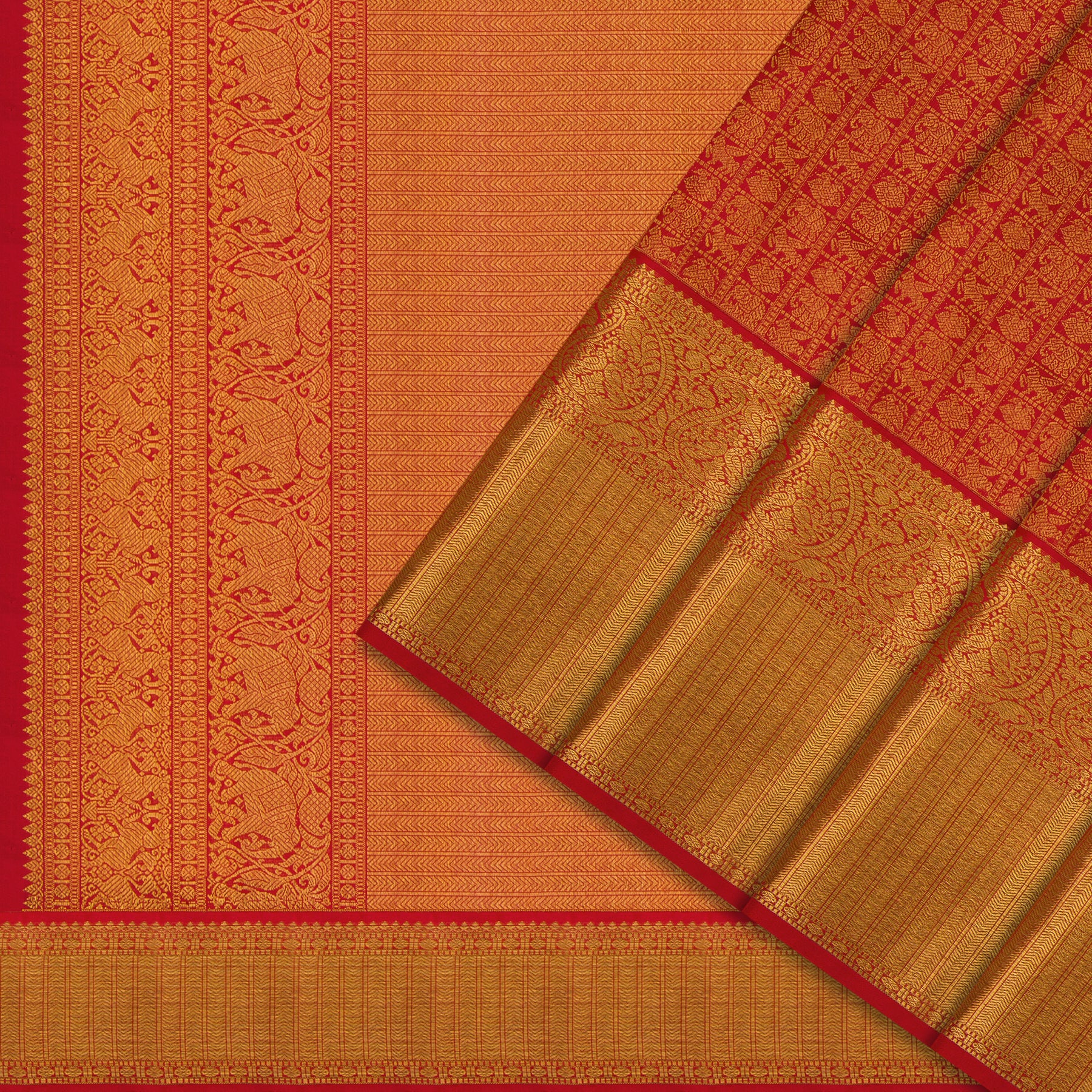 Kanakavalli Kanjivaram Silk Sari 24-110-HS001-07507 - Cover View
