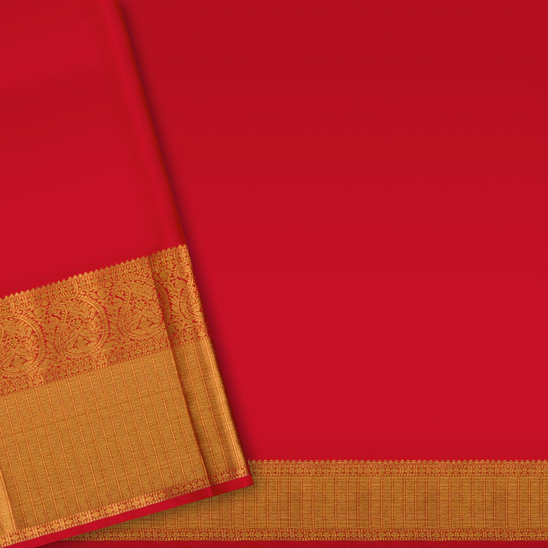 Kanakavalli Kanjivaram Silk Sari 24-110-HS001-07507 - Blouse View