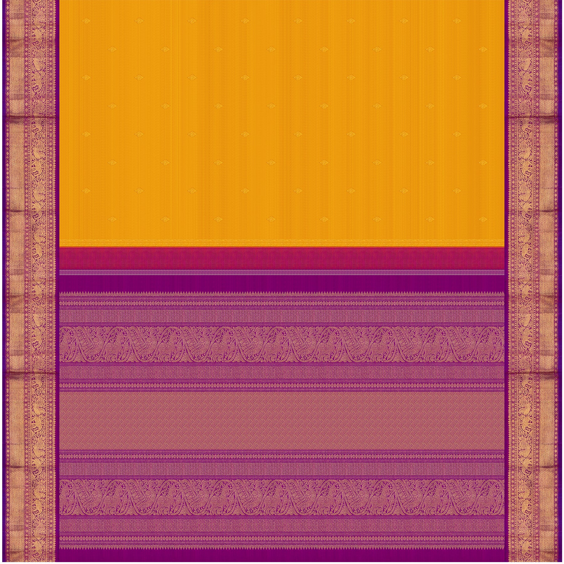 Kanakavalli Kanjivaram Silk Sari 24-110-HS001-07522 - Full View