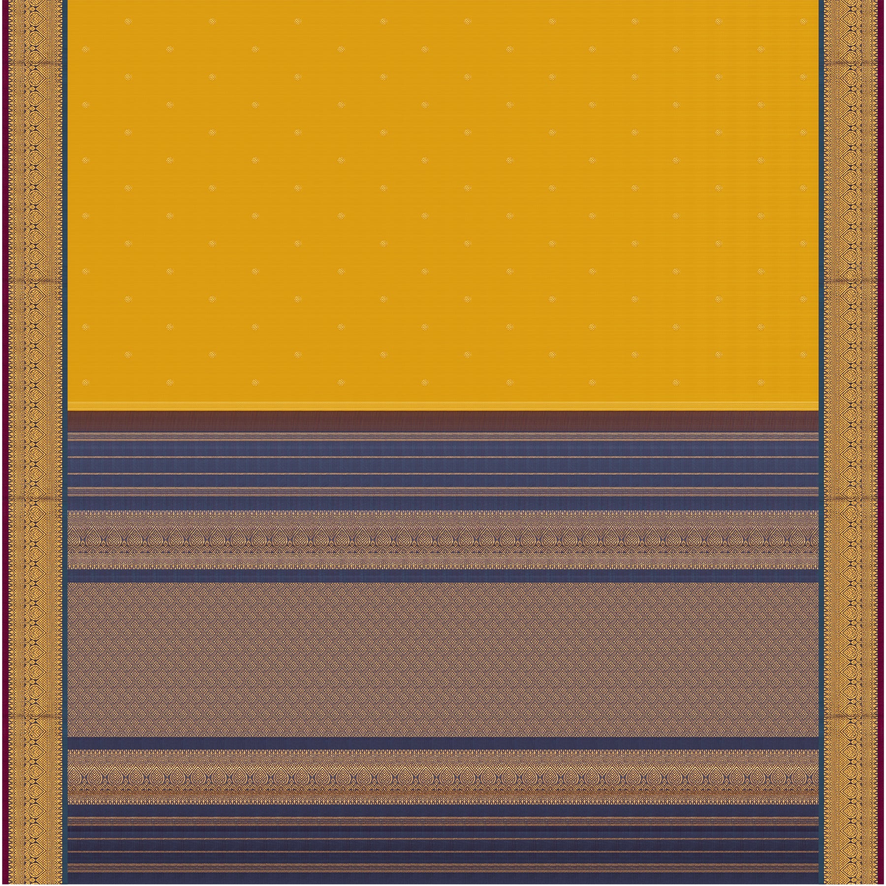 Kanakavalli Kanjivaram Silk Sari 24-110-HS001-07558 - Full View
