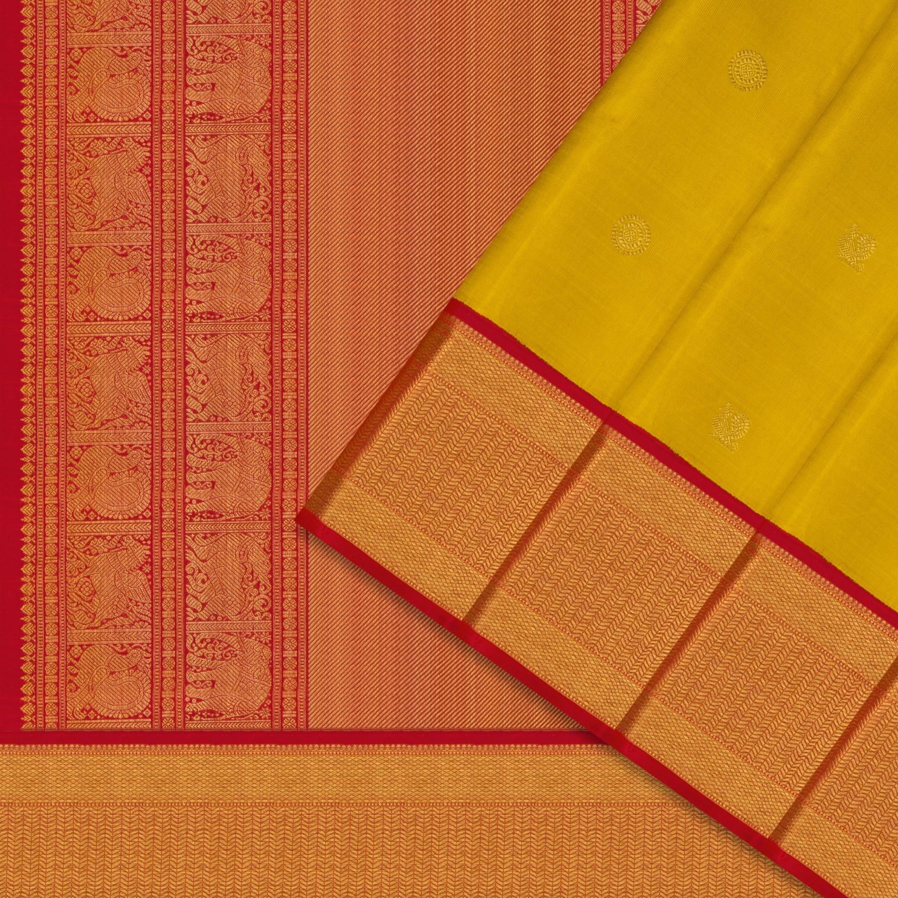 Kanakavalli Kanjivaram Silk Sari 24-110-HS001-07931 - Cover View