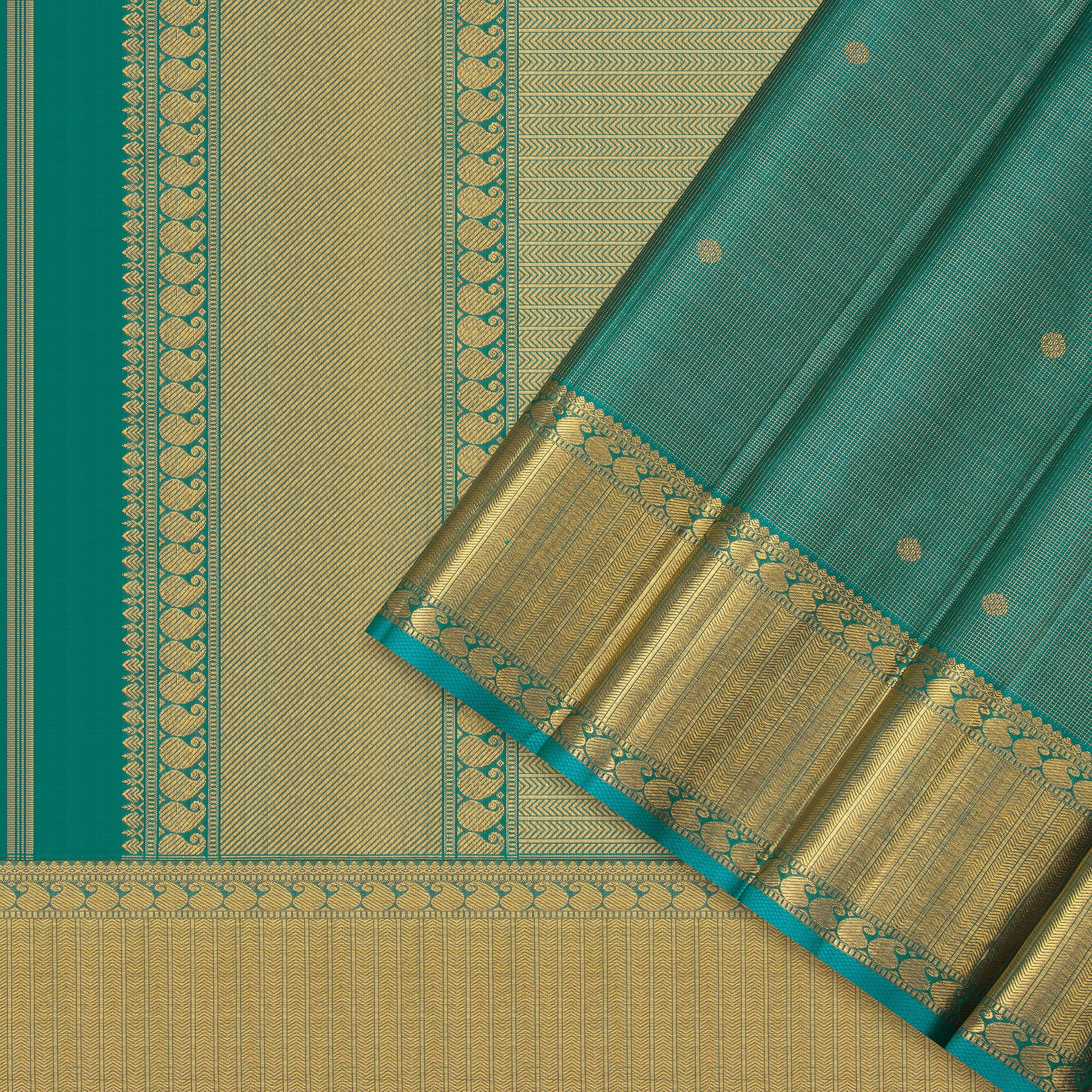 Kanakavalli Kanjivaram Silk Sari 24-110-HS001-09512 - Cover View