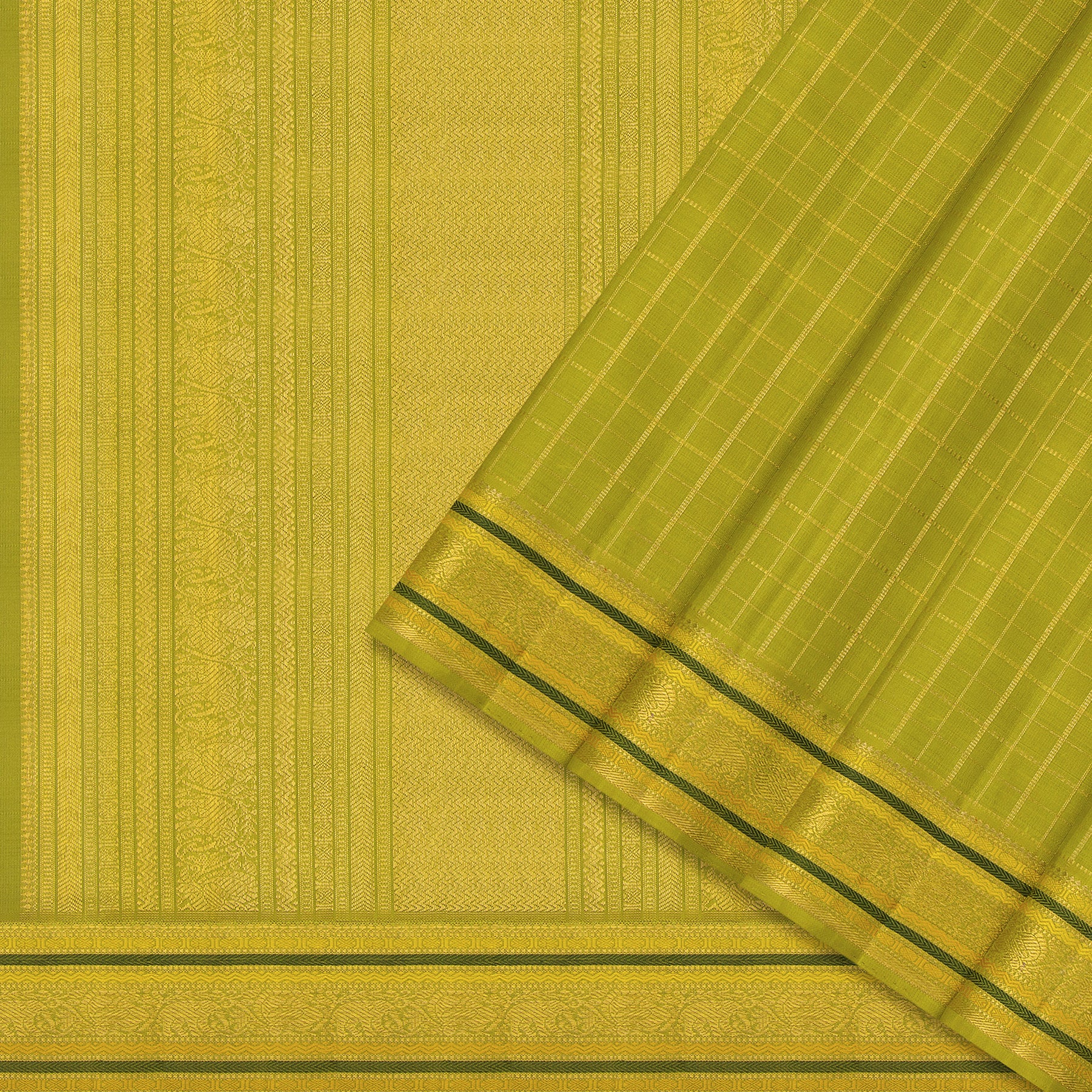 Kanakavalli Kanjivaram Silk Sari 24-110-HS001-10253 - Cover View