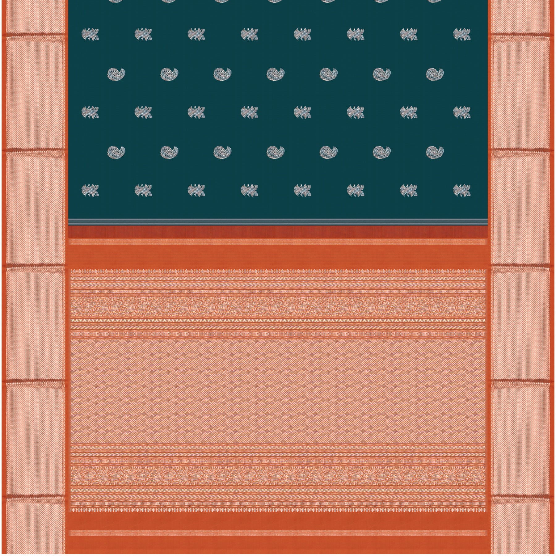 Kanakavalli Kanjivaram Silk Sari 24-110-HS001-10279 - Full View