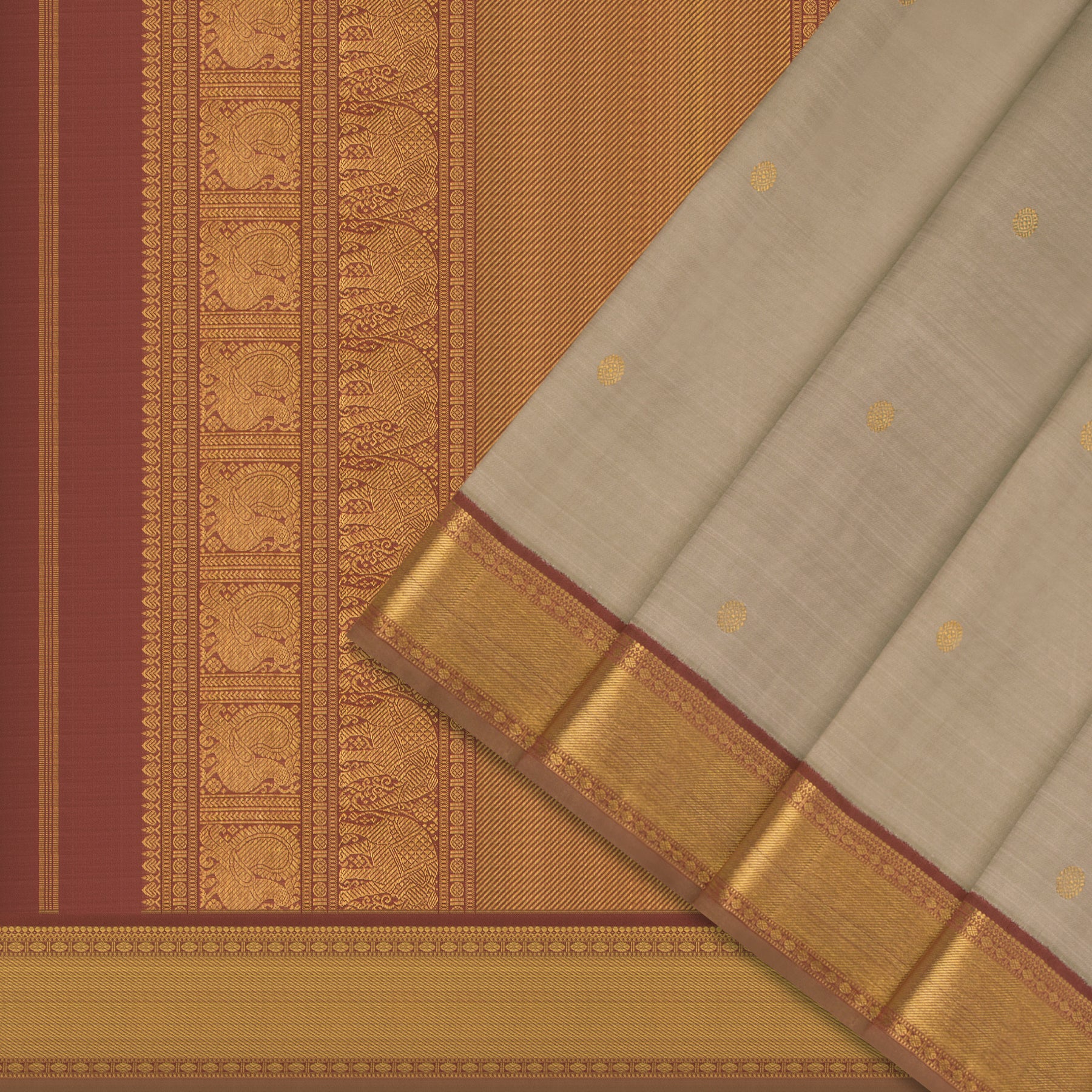 Kanakavalli Kanjivaram Silk Sari 24-110-HS001-10299 - Cover View