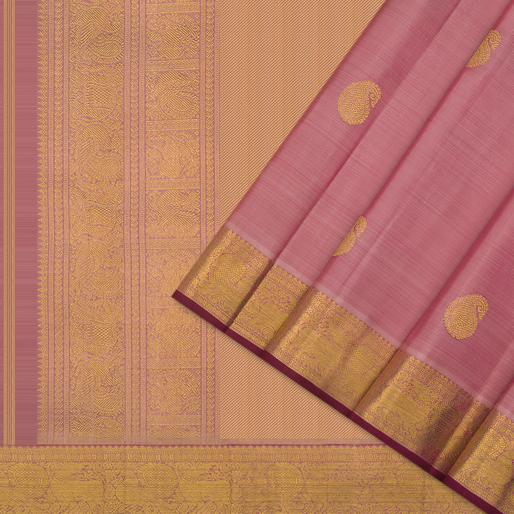 Kanakavalli Kanjivaram Silk Sari 24-110-HS001-10355 - Cover View