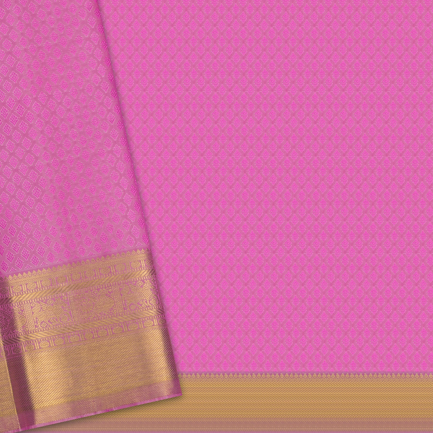 Kanakavalli Kanjivaram Silk Sari 24-110-HS001-11214 - Blouse View