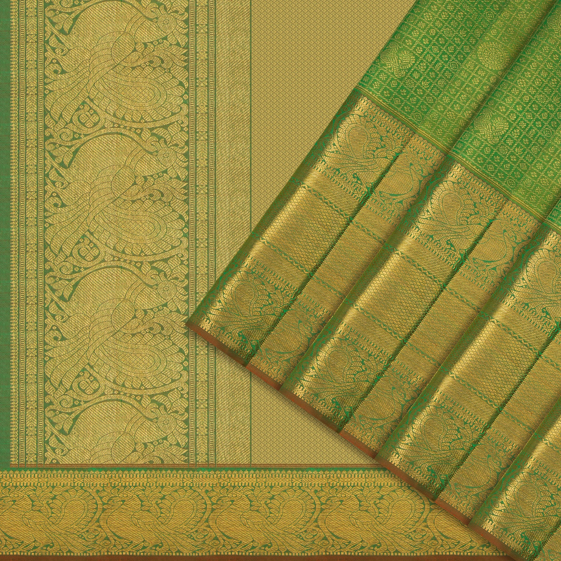 Kanakavalli Kanjivaram Silk Sari 24-110-HS001-11993 - Cover View