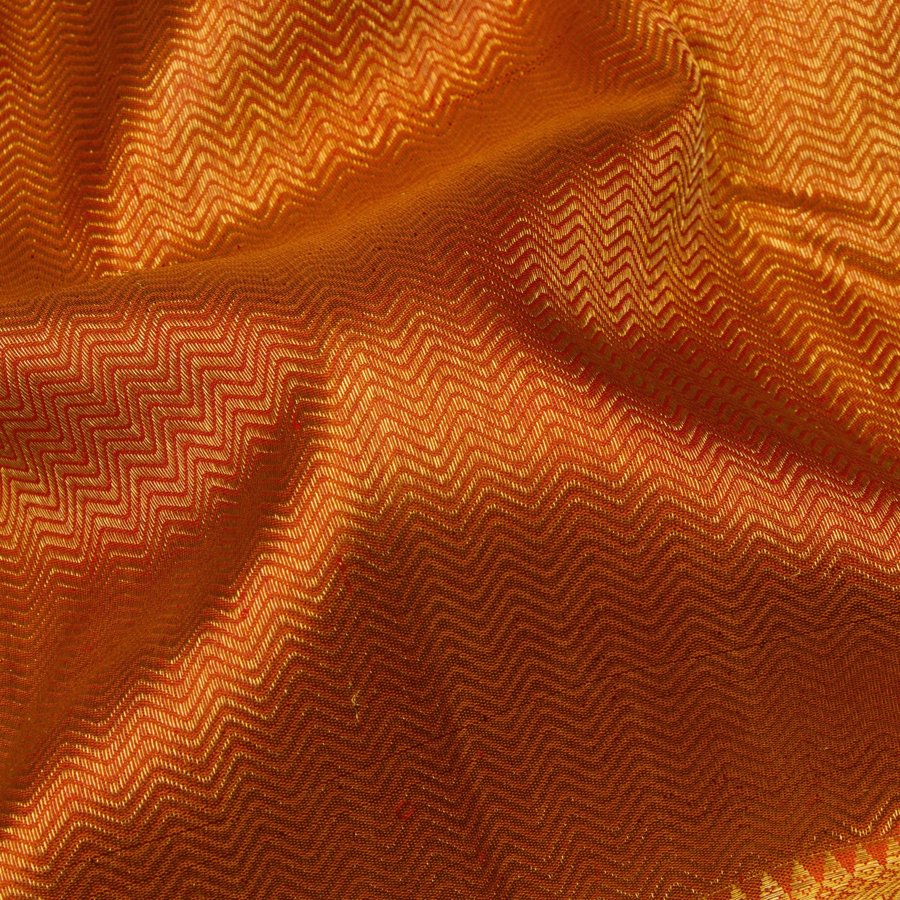 Kanakavalli Kanjivaram Silk Sari 24-110-HS001-12002 - Fabric View
