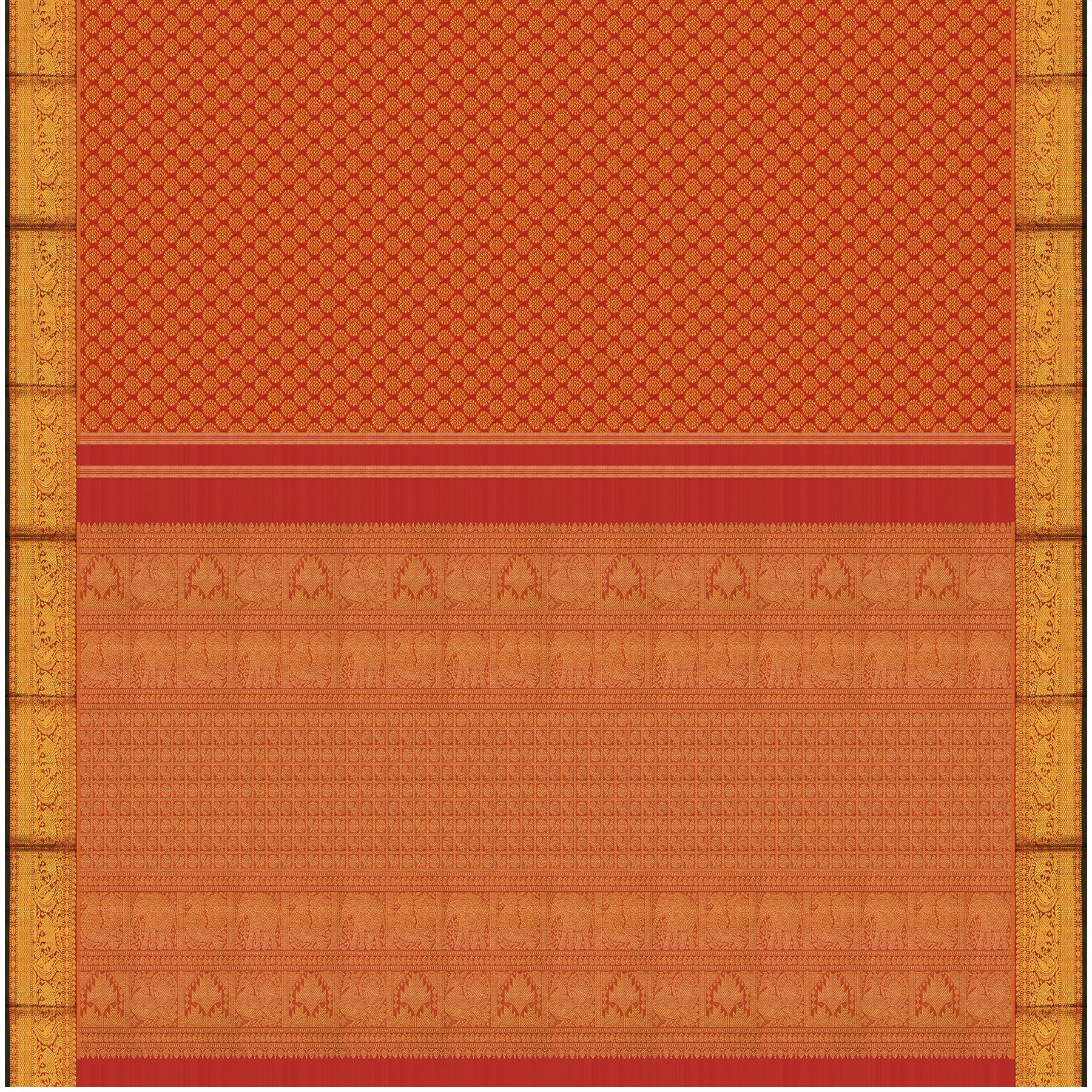Kanakavalli Kanjivaram Silk Sari 24-110-HS001-12004 - Full View