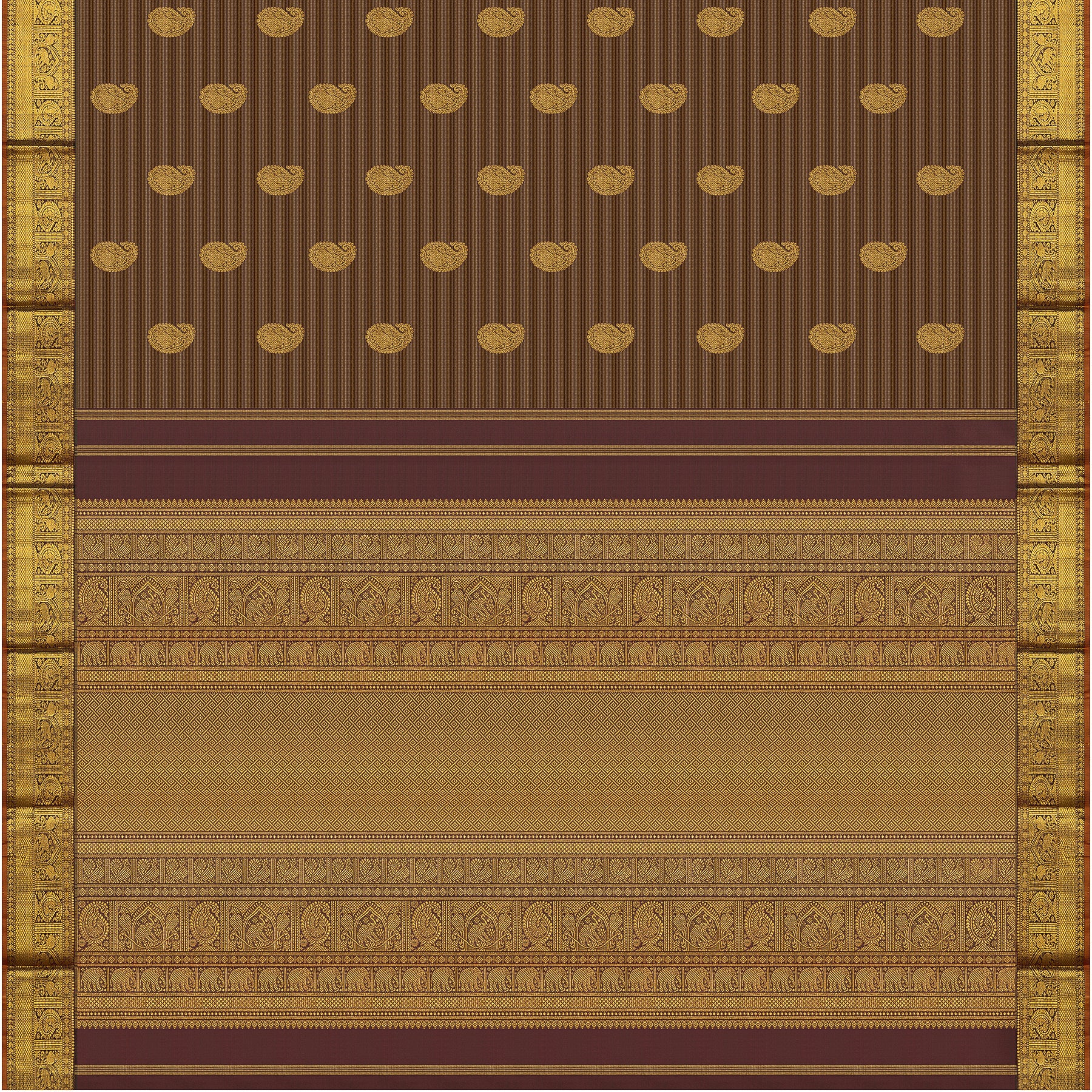 Kanakavalli Kanjivaram Silk Sari 24-110-HS001-12015 - Full View