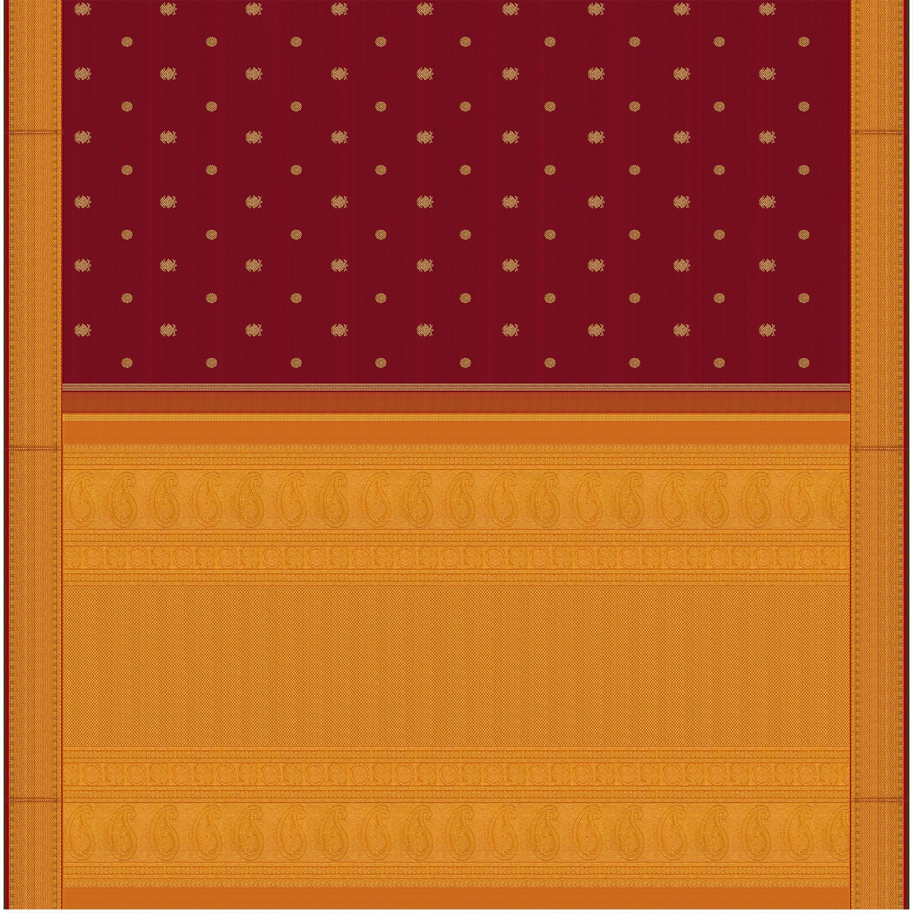 Kanakavalli Kanjivaram Silk Sari 24-110-HS001-12032 - Full View