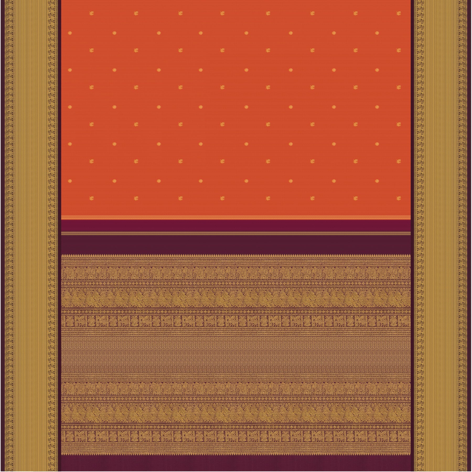 Kanakavalli Kanjivaram Silk Sari 24-110-HS001-12053 - Full View