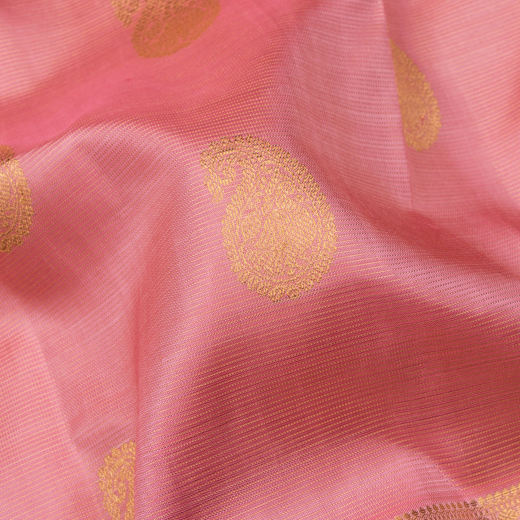 Kanakavalli Kanjivaram Silk Sari 24-110-HS001-12079 - Fabric View