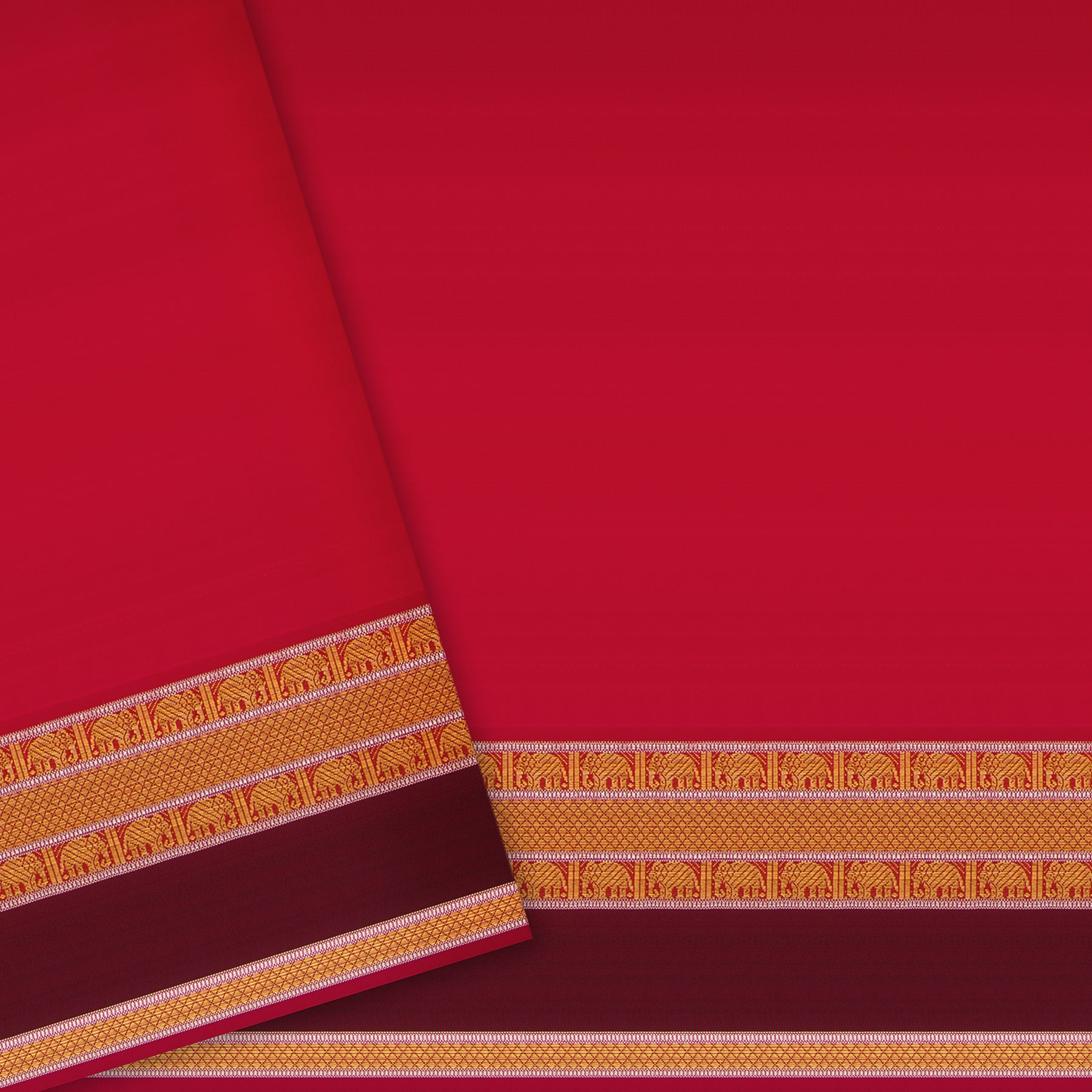 Kanakavalli Kanjivaram Silk Sari 24-110-HS001-12087 - Blouse View