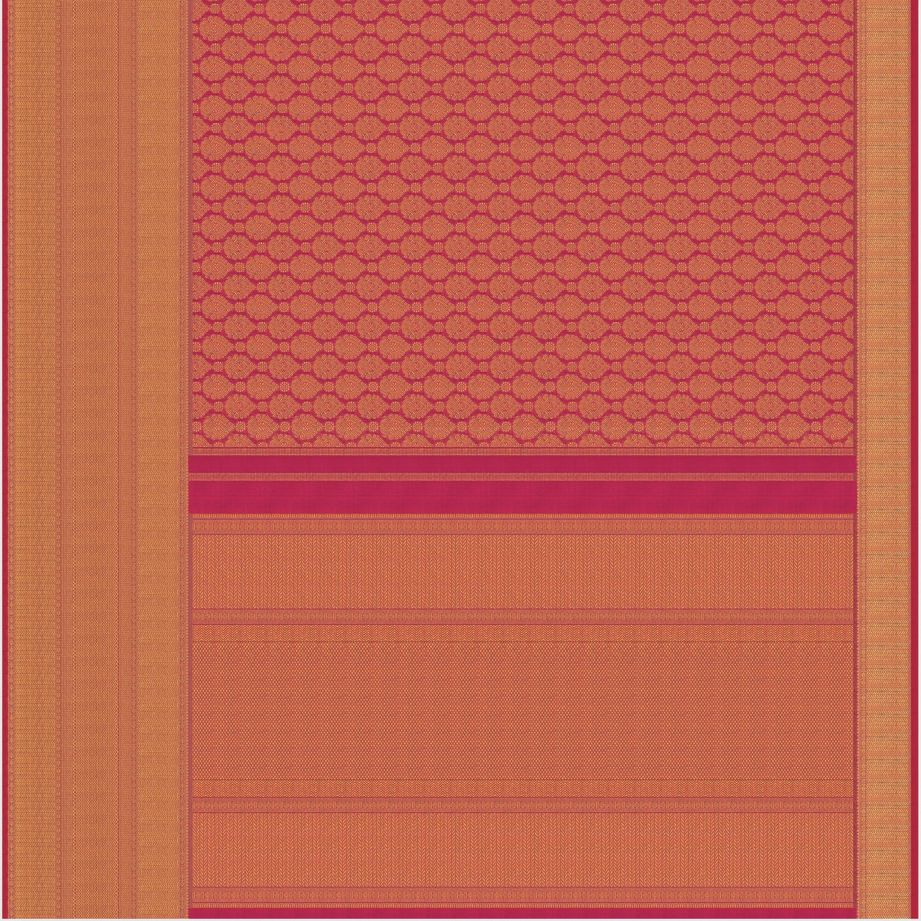 Kanakavalli Kanjivaram Silk Sari 24-110-HS001-12090 - Full View
