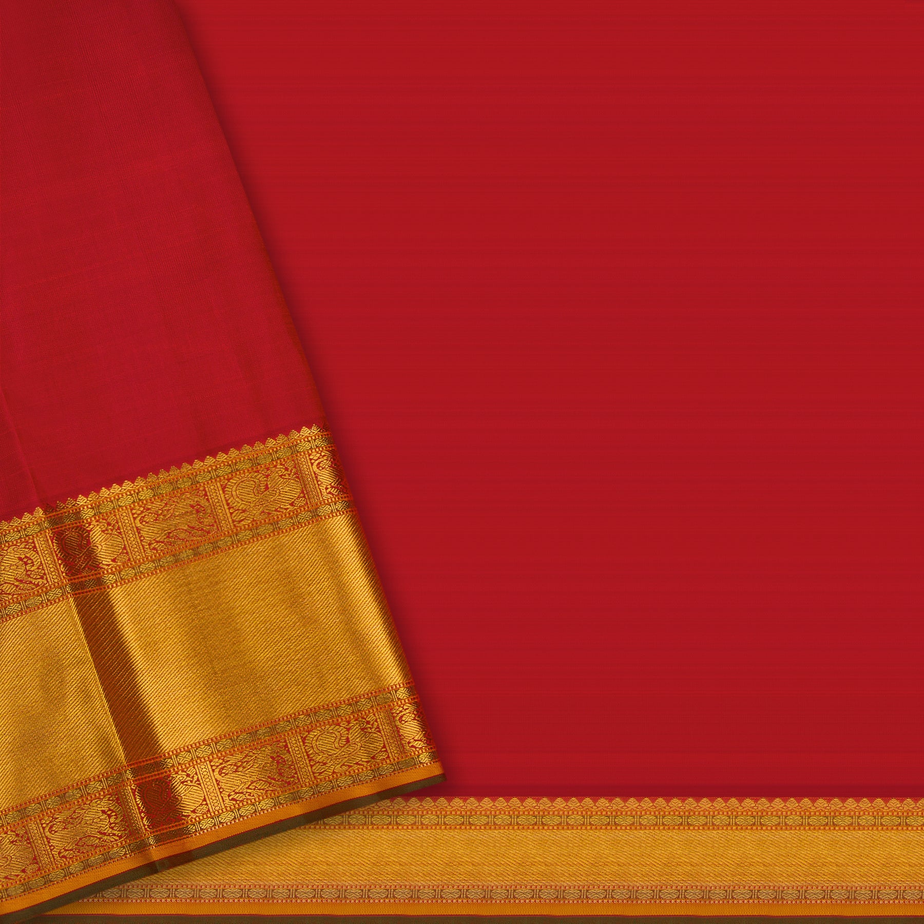 Kanakavalli Kanjivaram Silk Sari 24-110-HS001-12121 - Blouse View