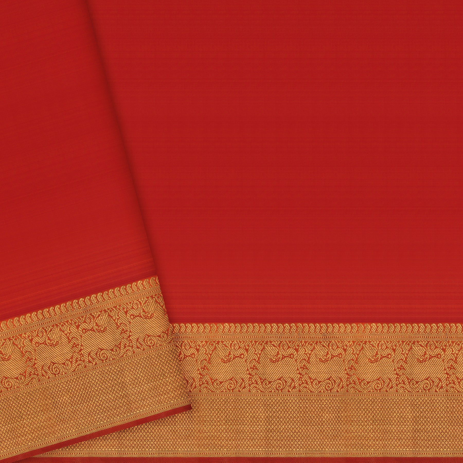 Kanakavalli Kanjivaram Silk Sari 24-110-HS001-12137 - Blouse View
