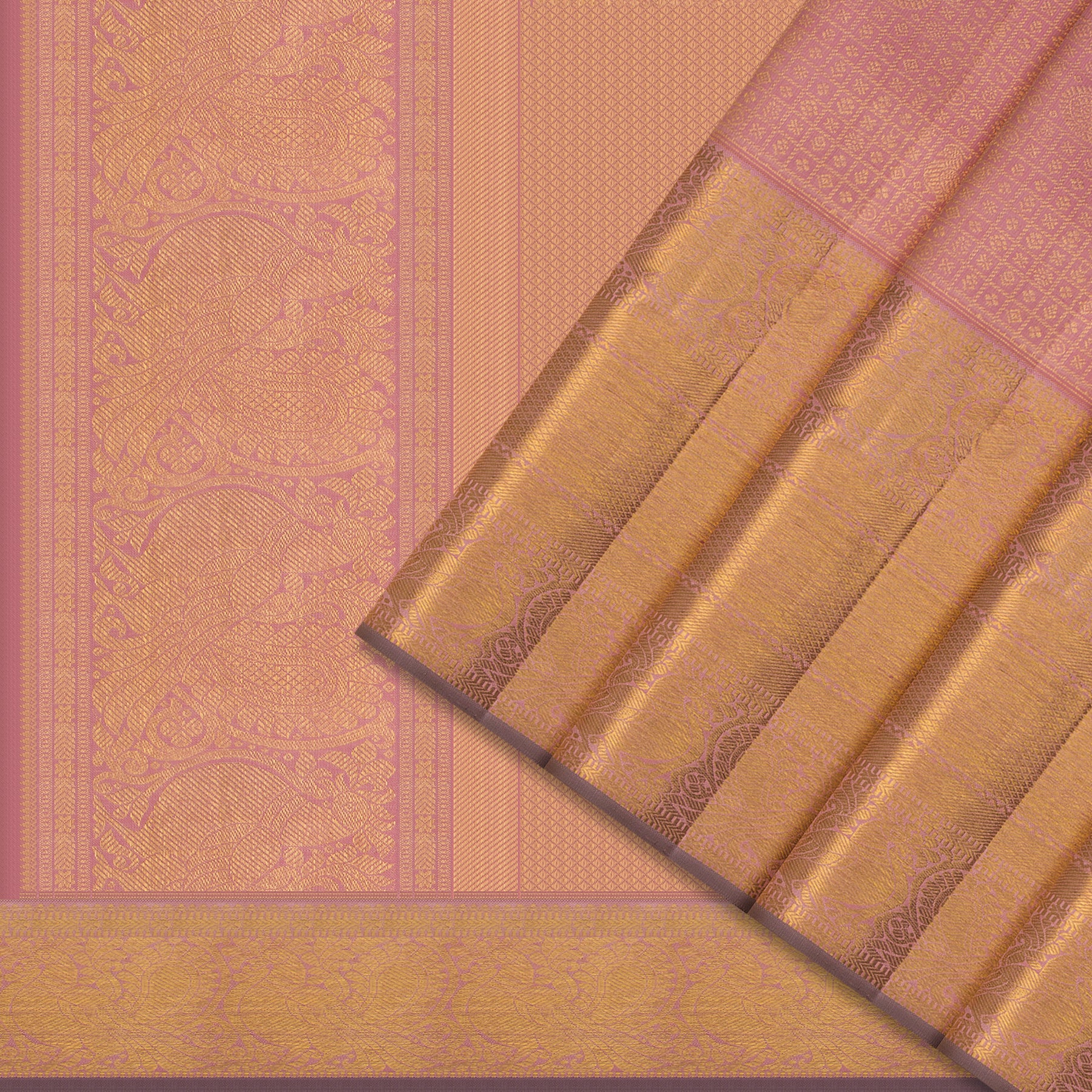 Kanakavalli Kanjivaram Silk Sari 24-110-HS001-13003 - Cover View