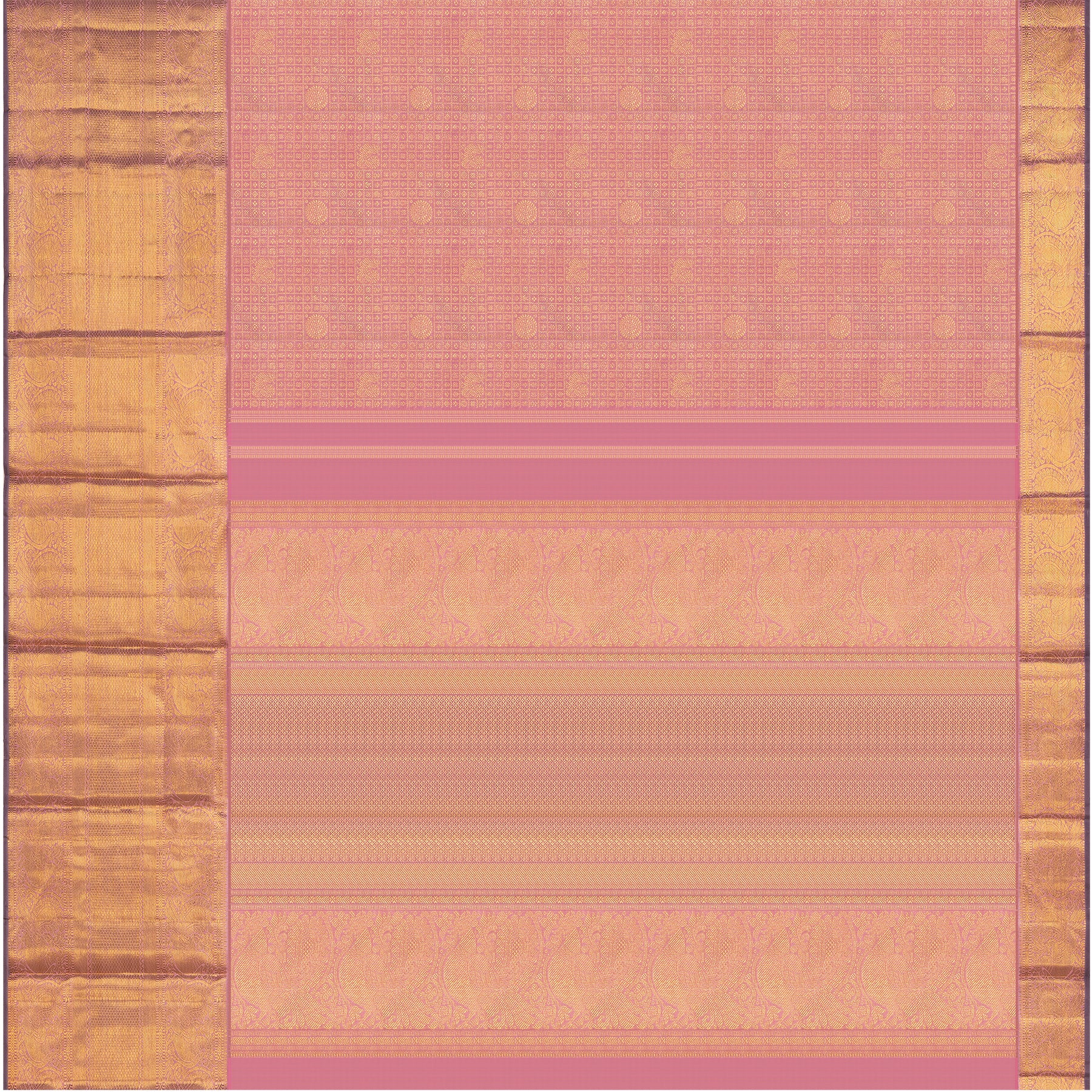 Kanakavalli Kanjivaram Silk Sari 24-110-HS001-13003 - Full View