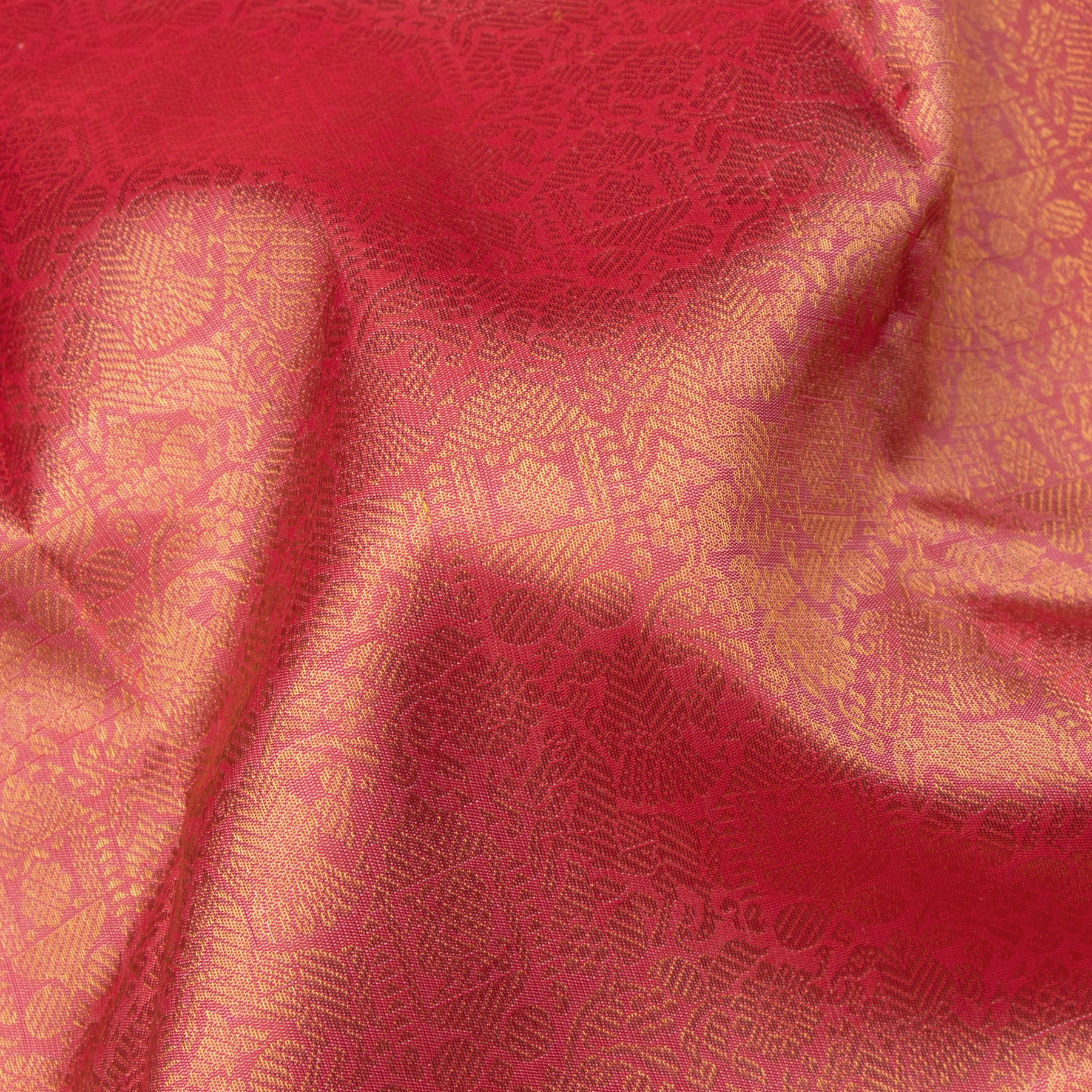 Kanakavalli Kanjivaram Silk Sari 24-110-HS001-13006 - Fabric View