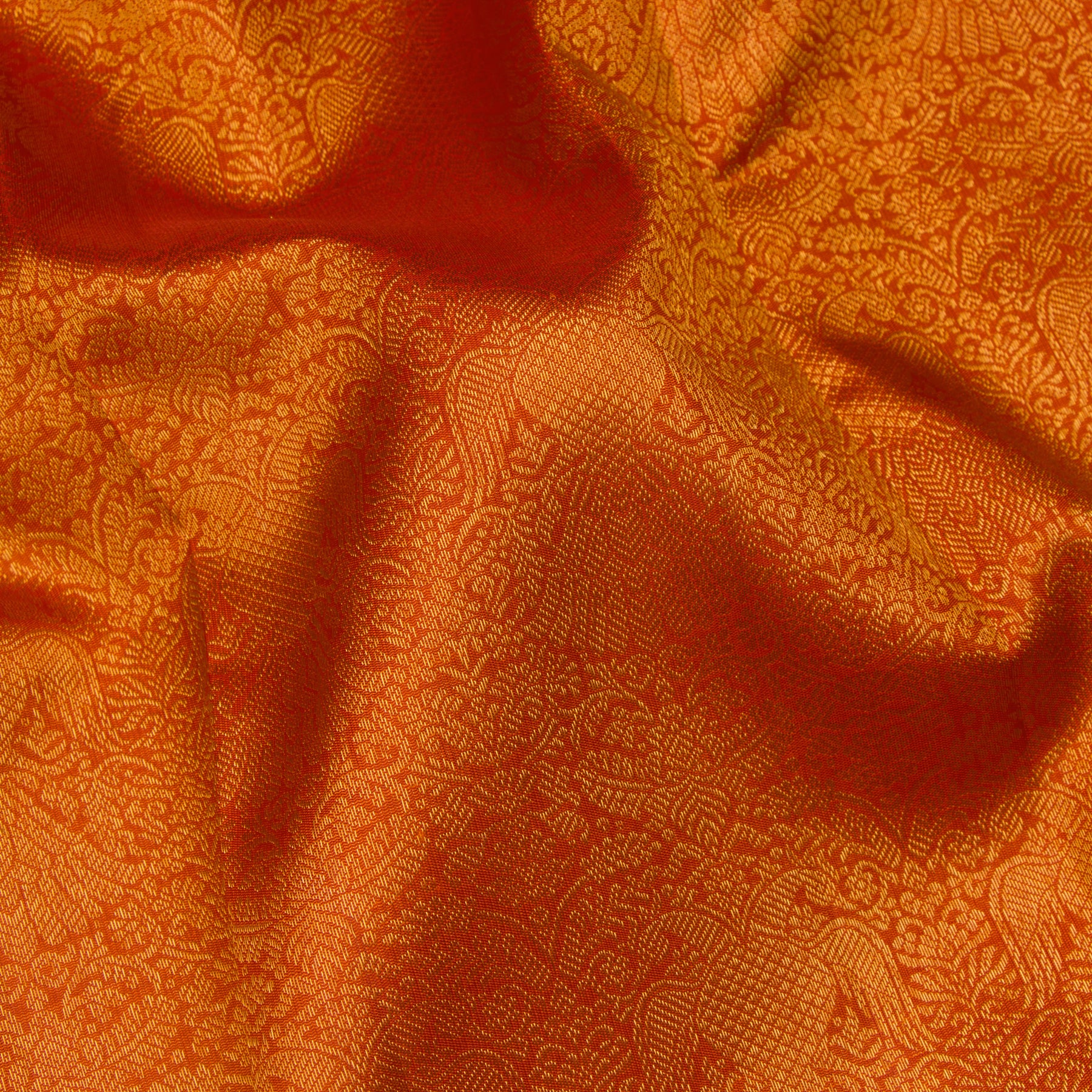 Kanakavalli Kanjivaram Silk Sari 24-110-HS001-13012 - Fabric View