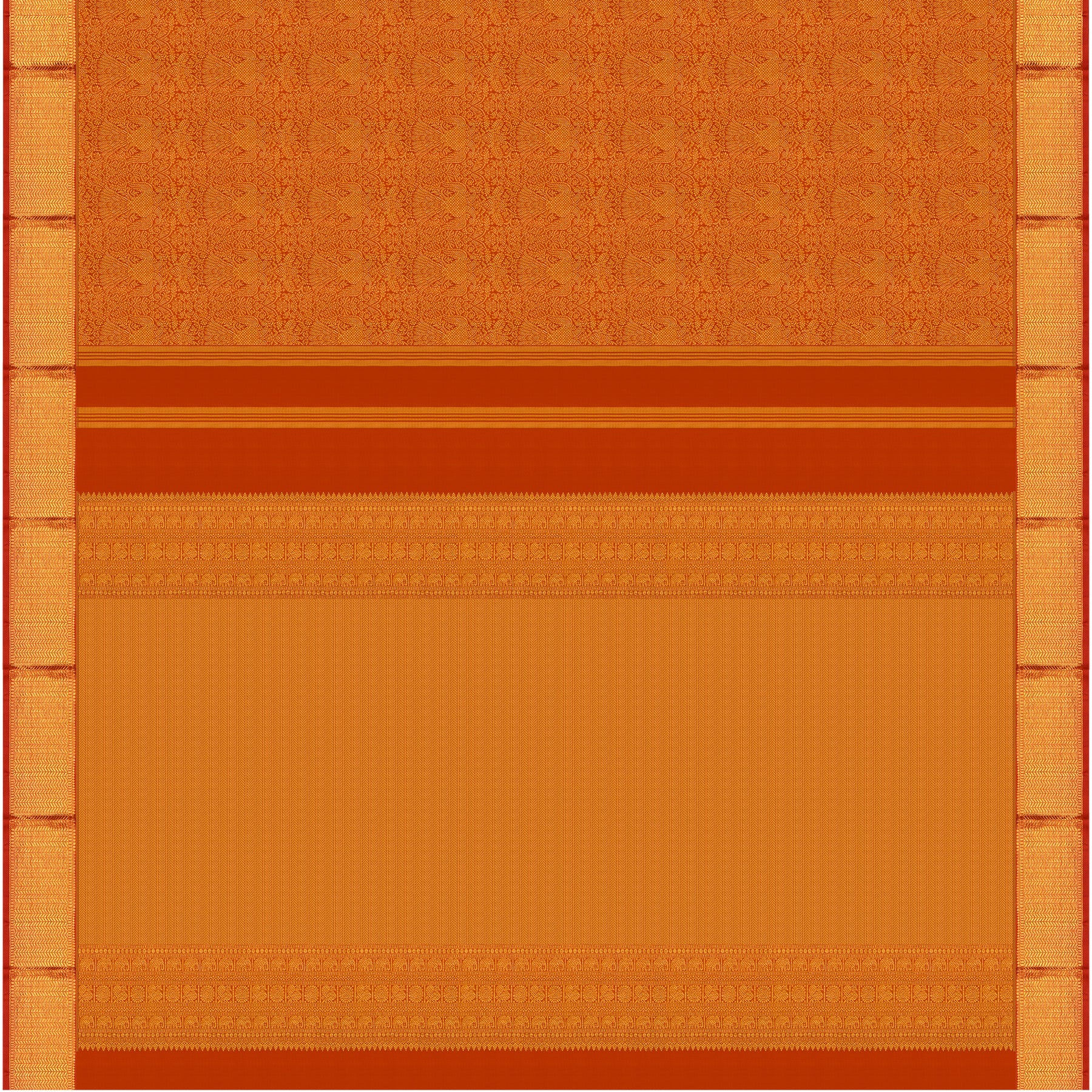 Kanakavalli Kanjivaram Silk Sari 24-110-HS001-13012 - Full View