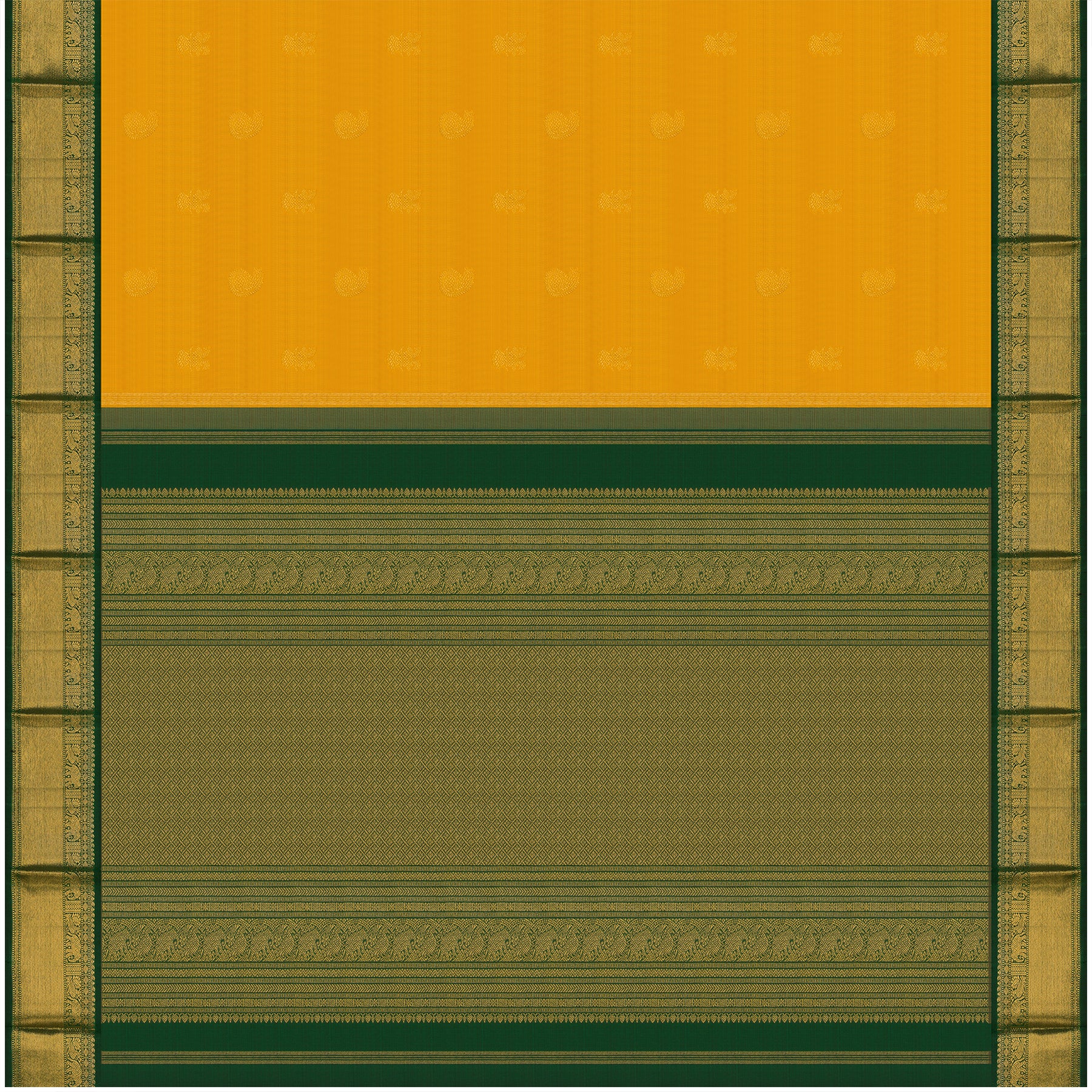 Kanakavalli Kanjivaram Silk Sari 24-110-HS001-13023 - Full View