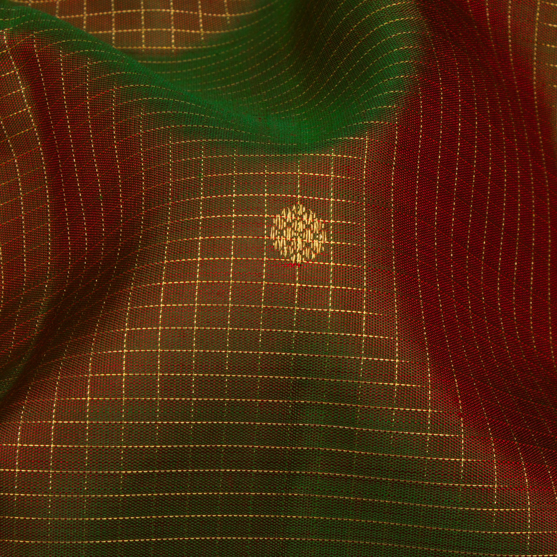 Kanakavalli Kanjivaram Silk Sari 24-110-HS001-13041 - Fabric View