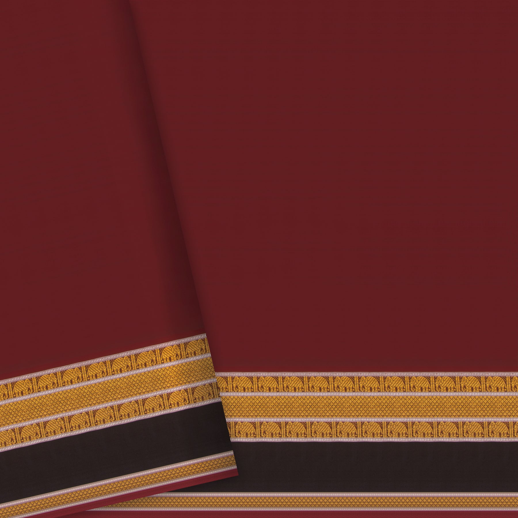 Kanakavalli Kanjivaram Silk Sari 24-110-HS001-13065 - Blouse View
