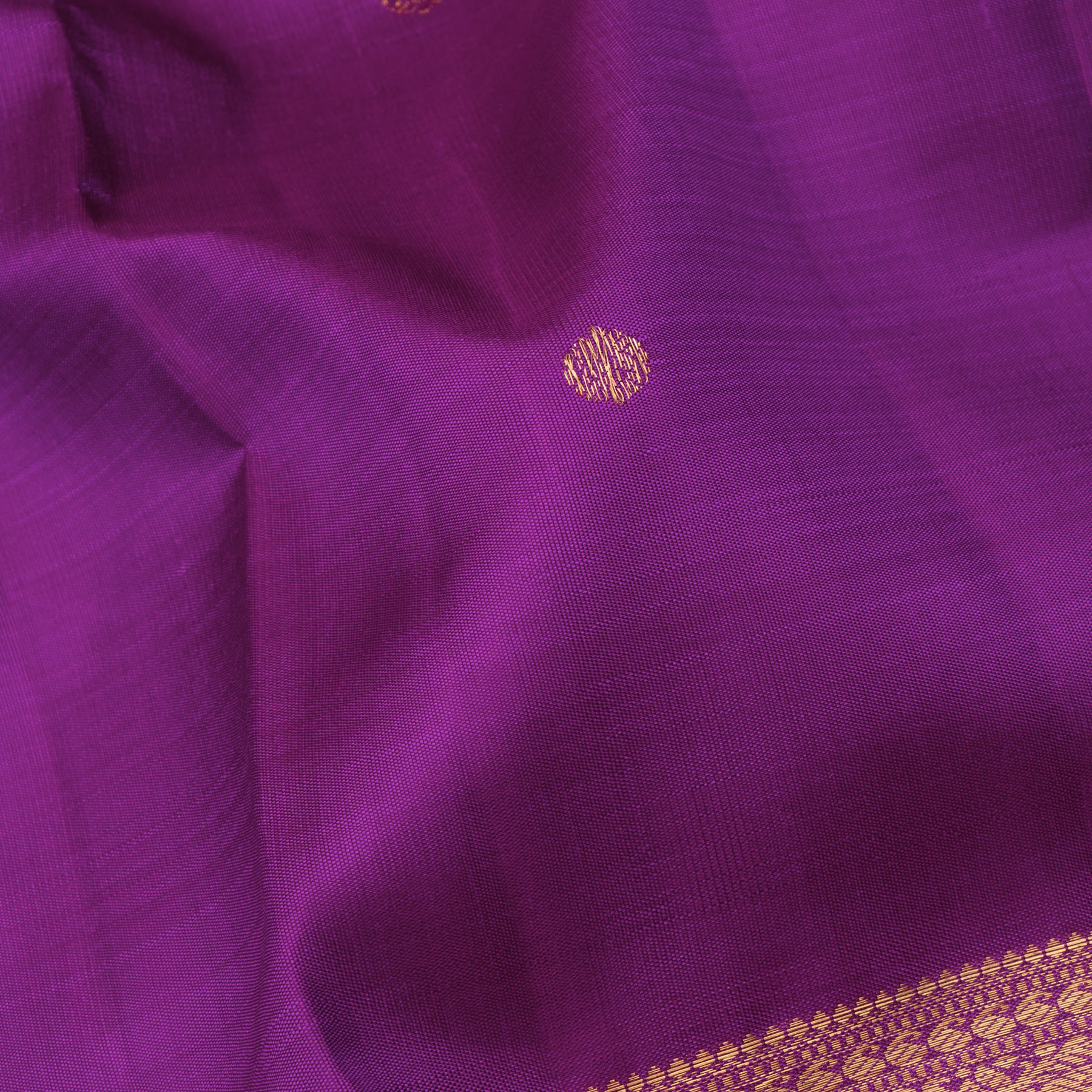 Kanakavalli Kanjivaram Silk Sari 24-110-HS001-13073 - Fabric View