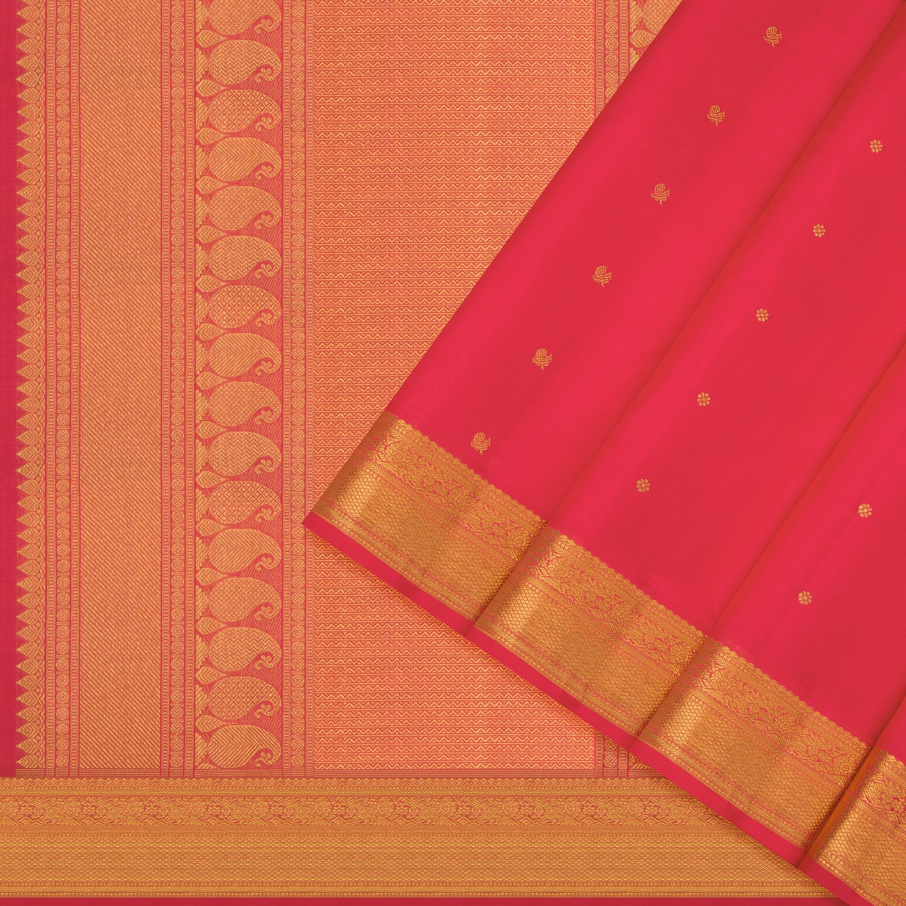 Kanakavalli Kanjivaram Silk Sari 24-110-HS001-13076 - Cover View