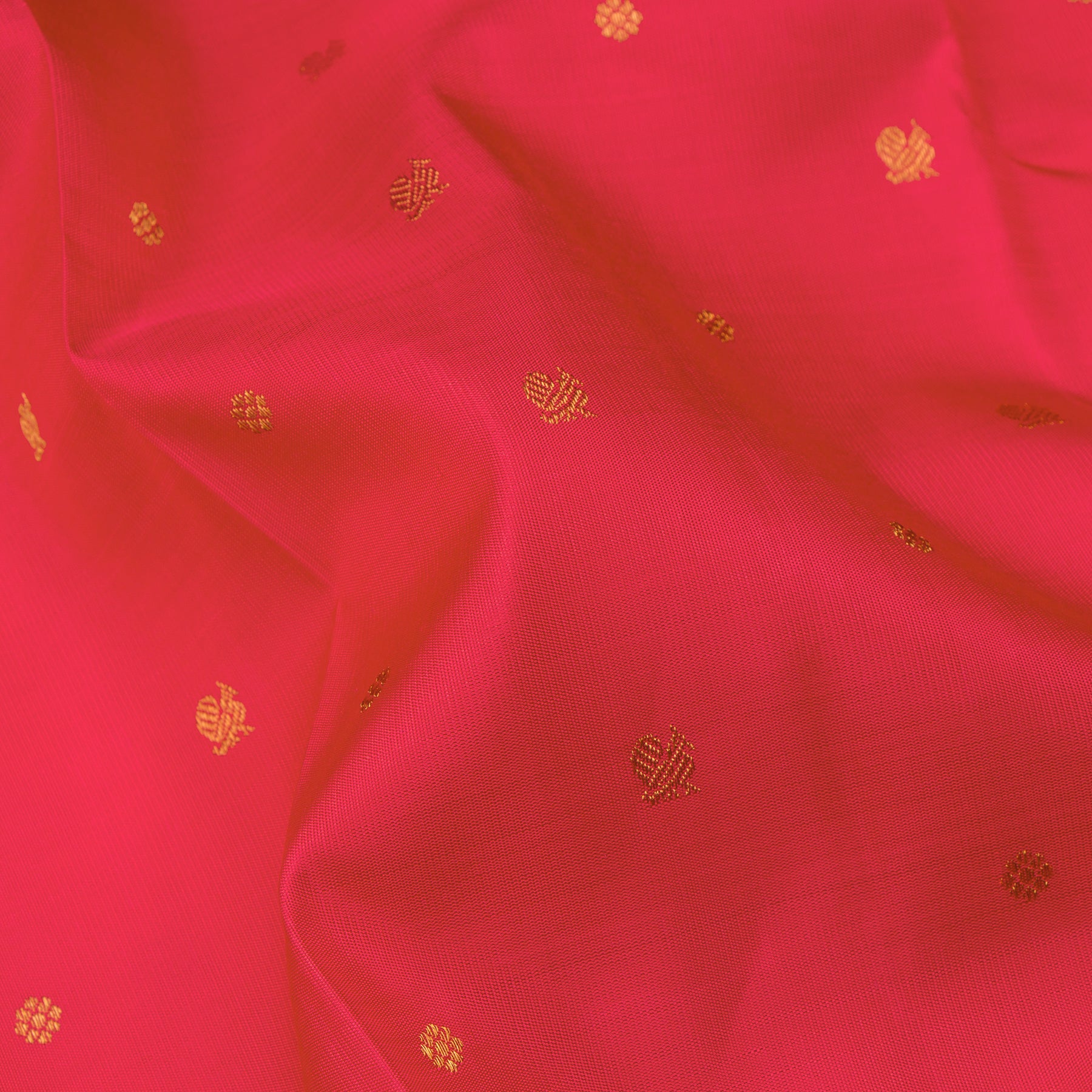 Kanakavalli Kanjivaram Silk Sari 24-110-HS001-13076 - Fabric View