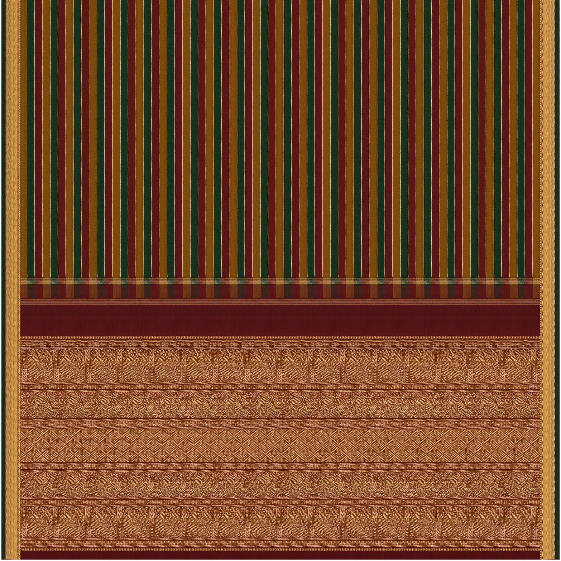 Kanakavalli Kanjivaram Silk Sari 24-110-HS001-13086 - Full View