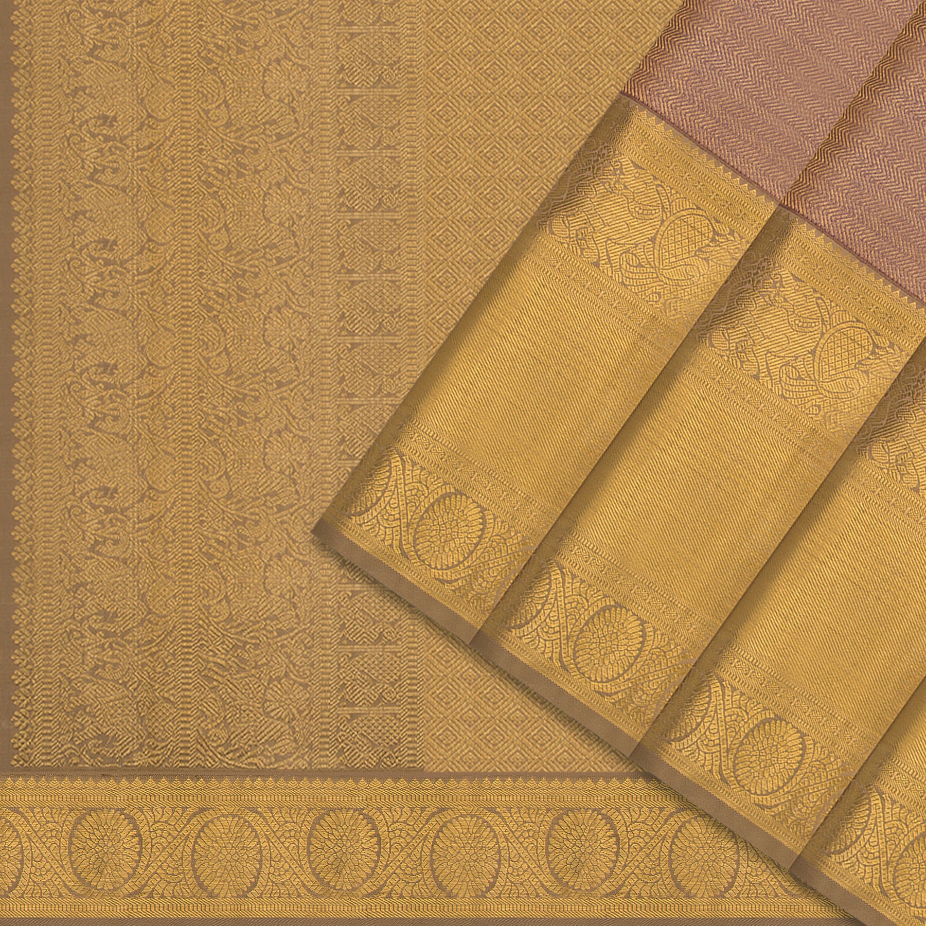 Kanakavalli Kanjivaram Silk Sari 24-110-HS001-13096 - Cover View