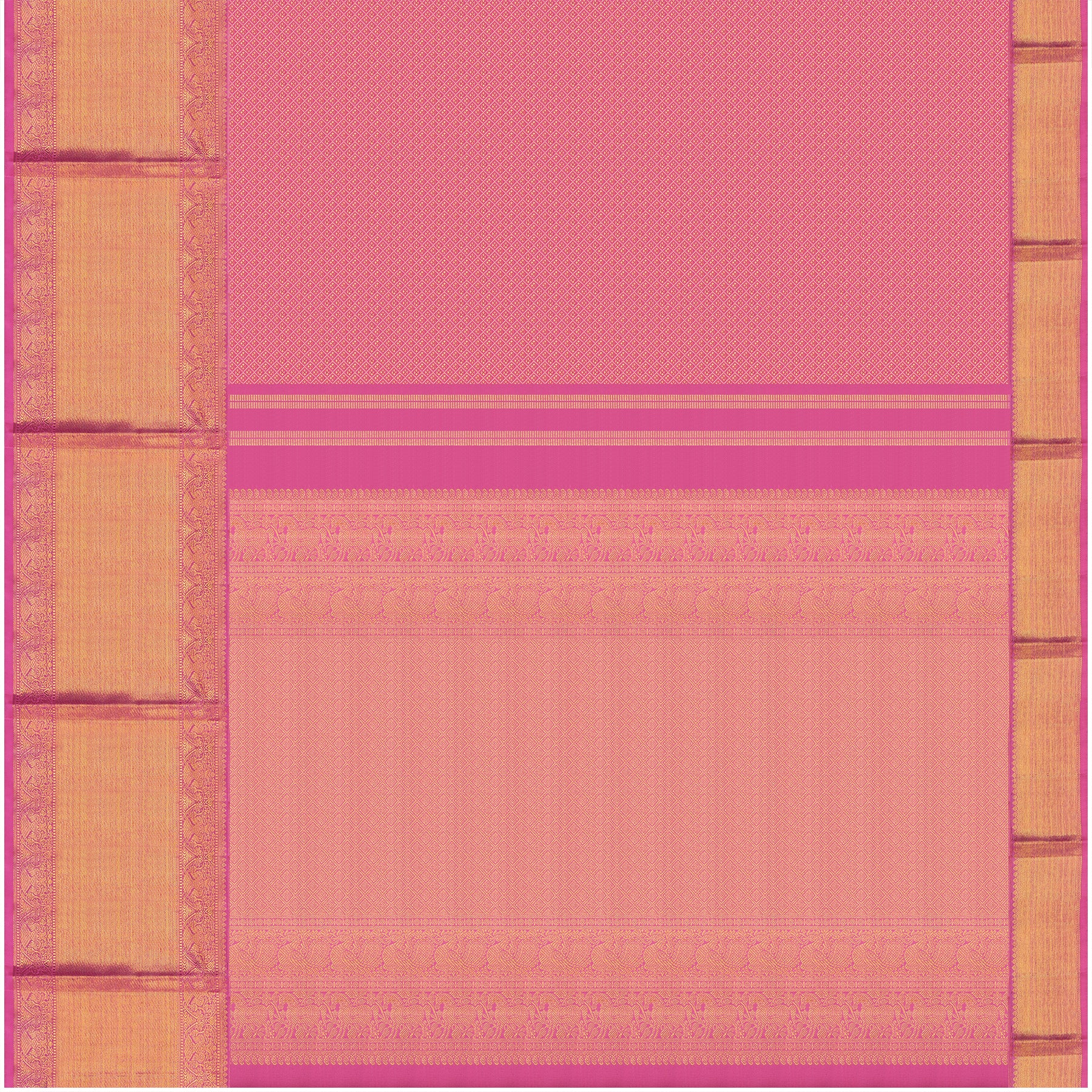 Kanakavalli Kanjivaram Silk Sari 24-110-HS001-13106 - Full View