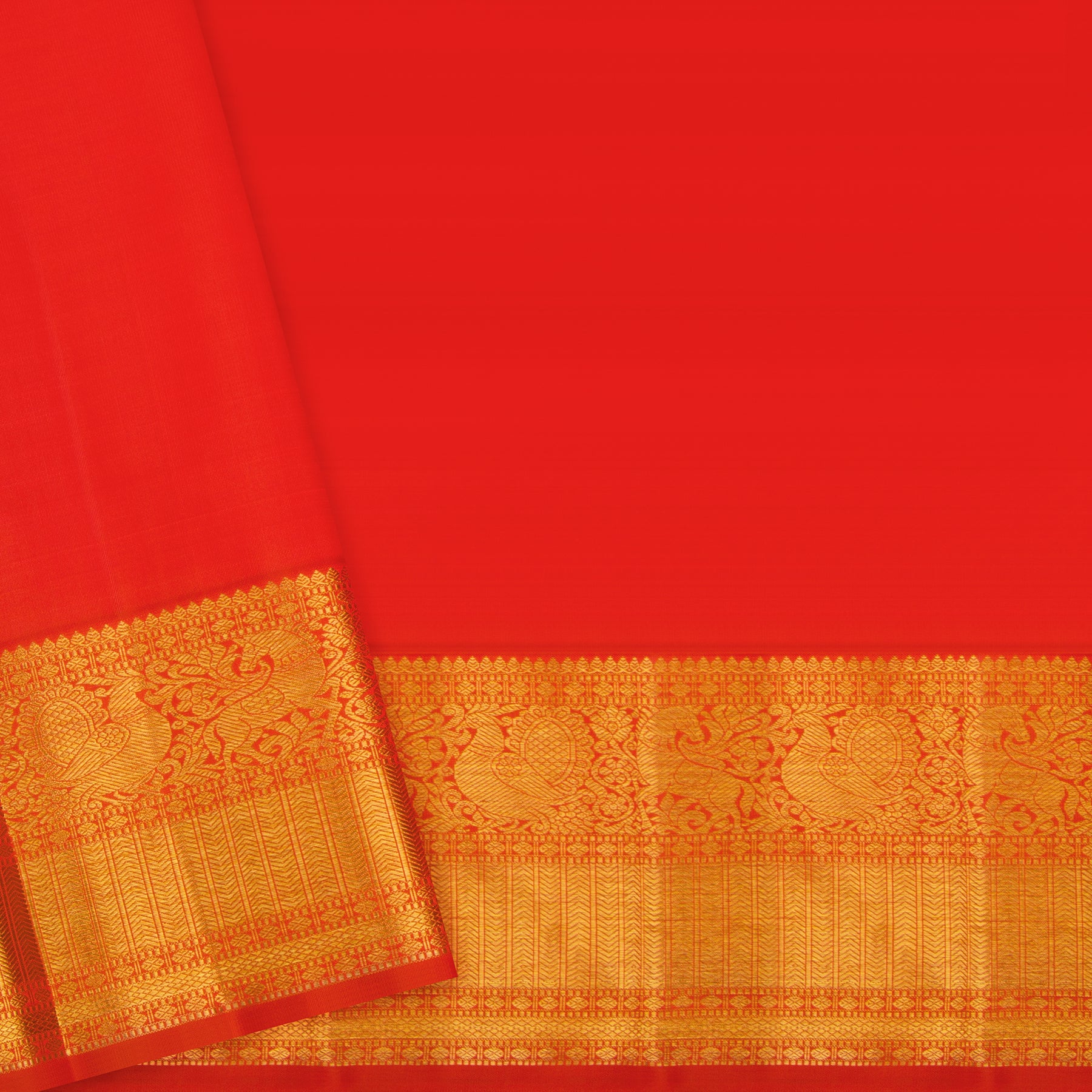 Kanakavalli Kanjivaram Silk Sari 24-110-HS001-13970 - Blouse View