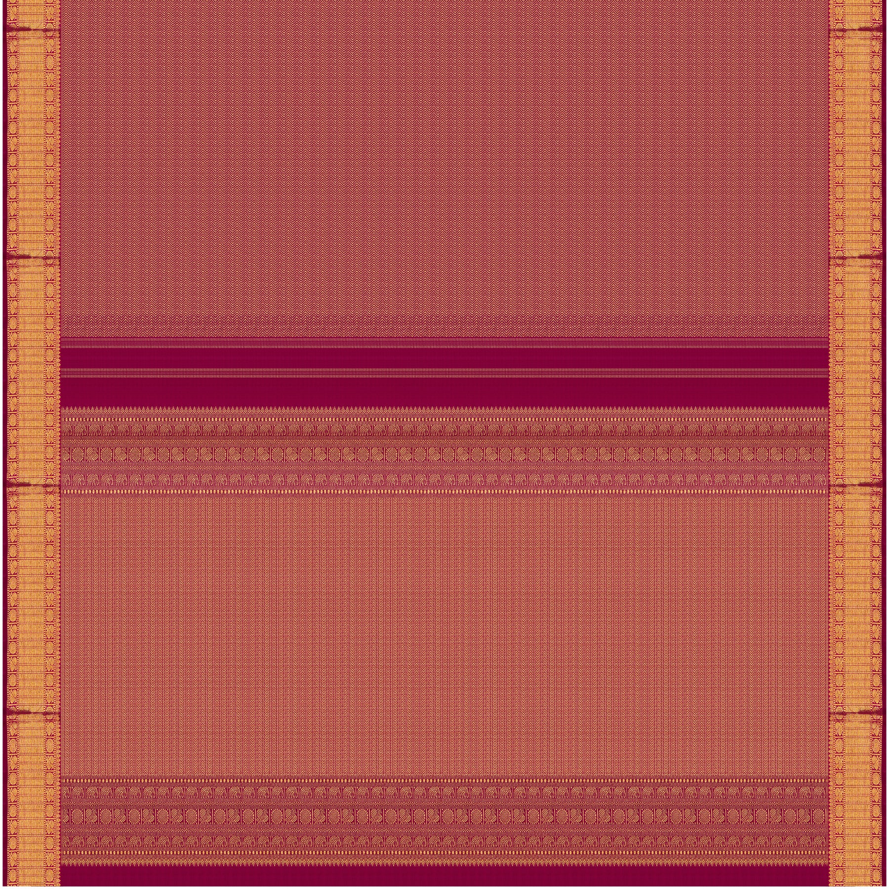 Kanakavalli Kanjivaram Silk Sari 24-110-HS001-13977 - Full View