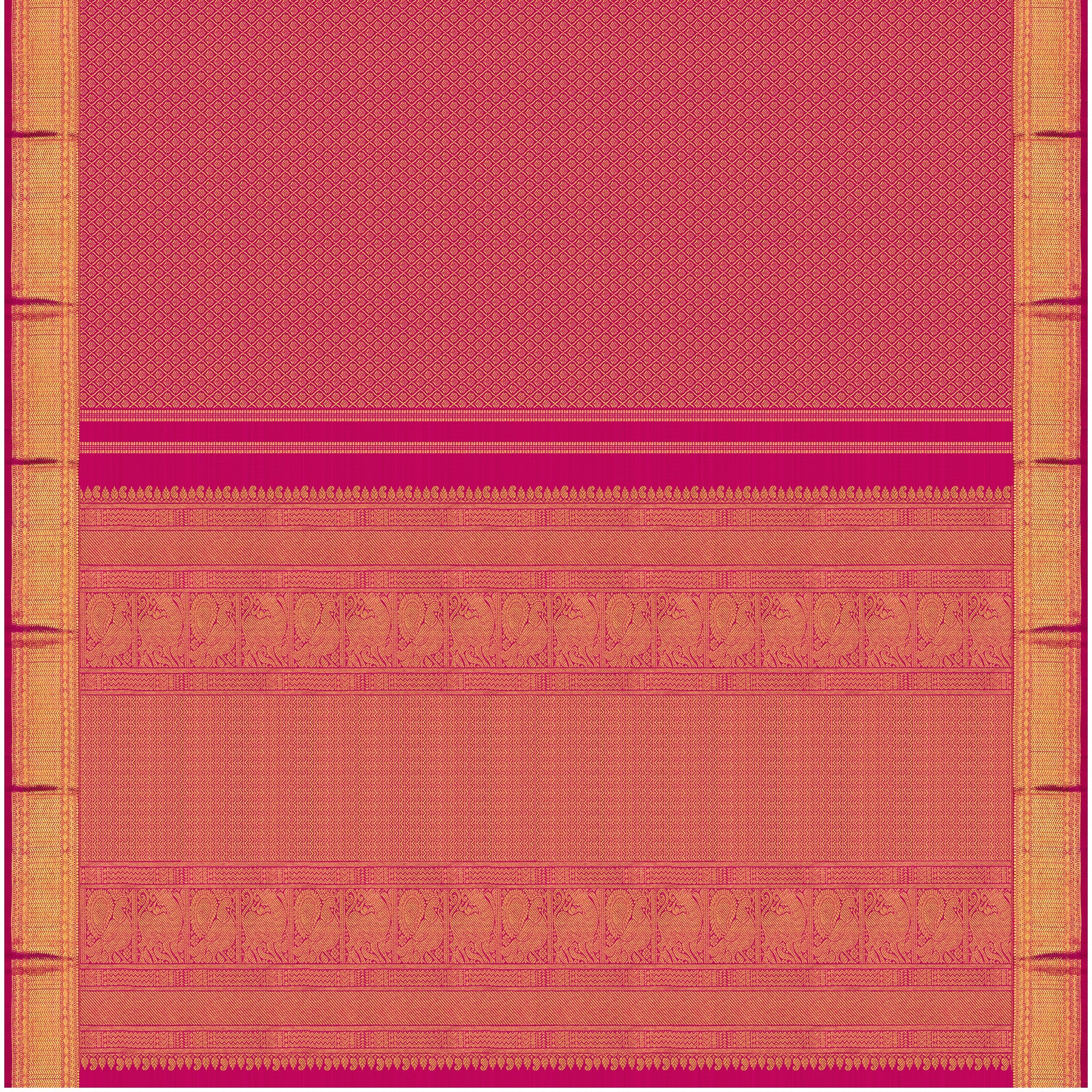 Kanakavalli Kanjivaram Silk Sari 24-110-HS001-13978 - Full View
