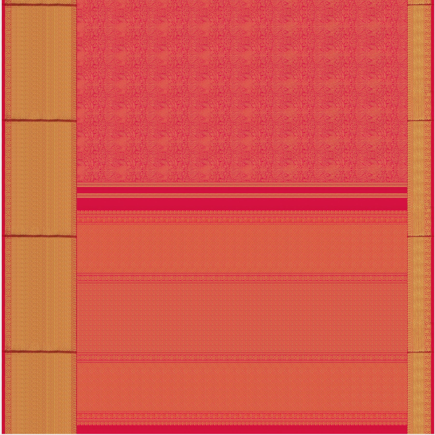 Kanakavalli Kanjivaram Silk Sari 24-110-HS001-13982 - Full View