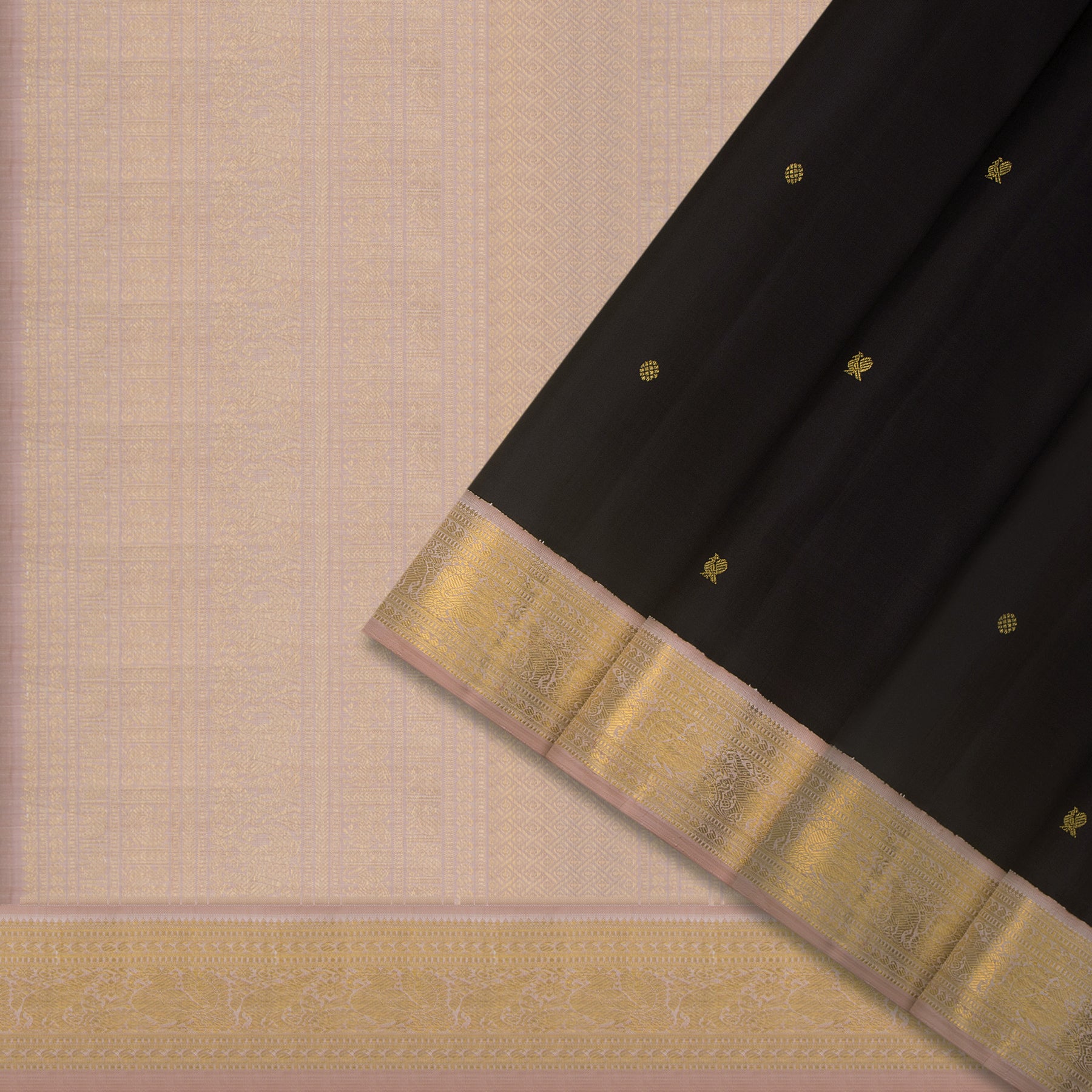 Kanakavalli Kanjivaram Silk Sari 24-110-HS001-13997 - Cover View