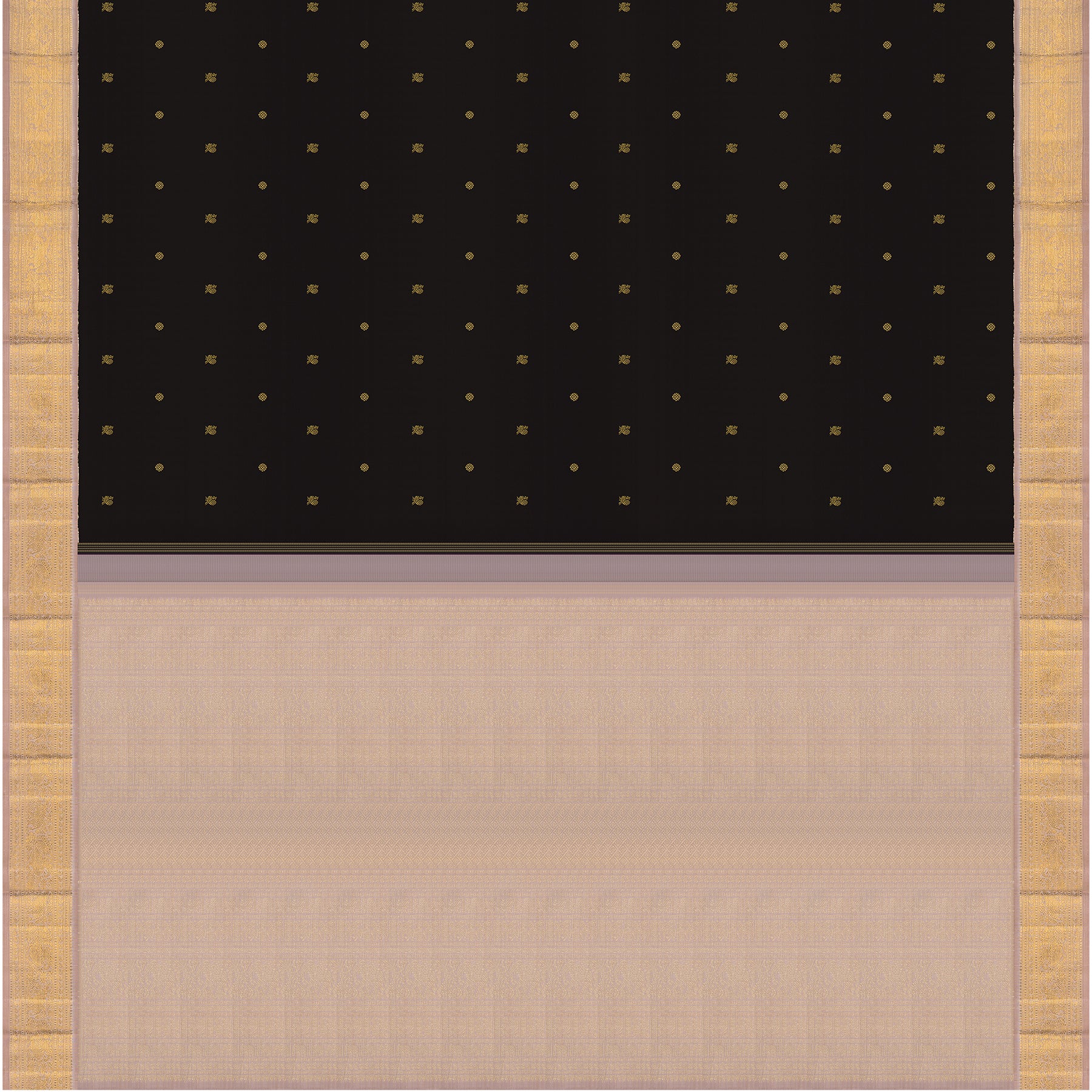 Kanakavalli Kanjivaram Silk Sari 24-110-HS001-13997 - Full View