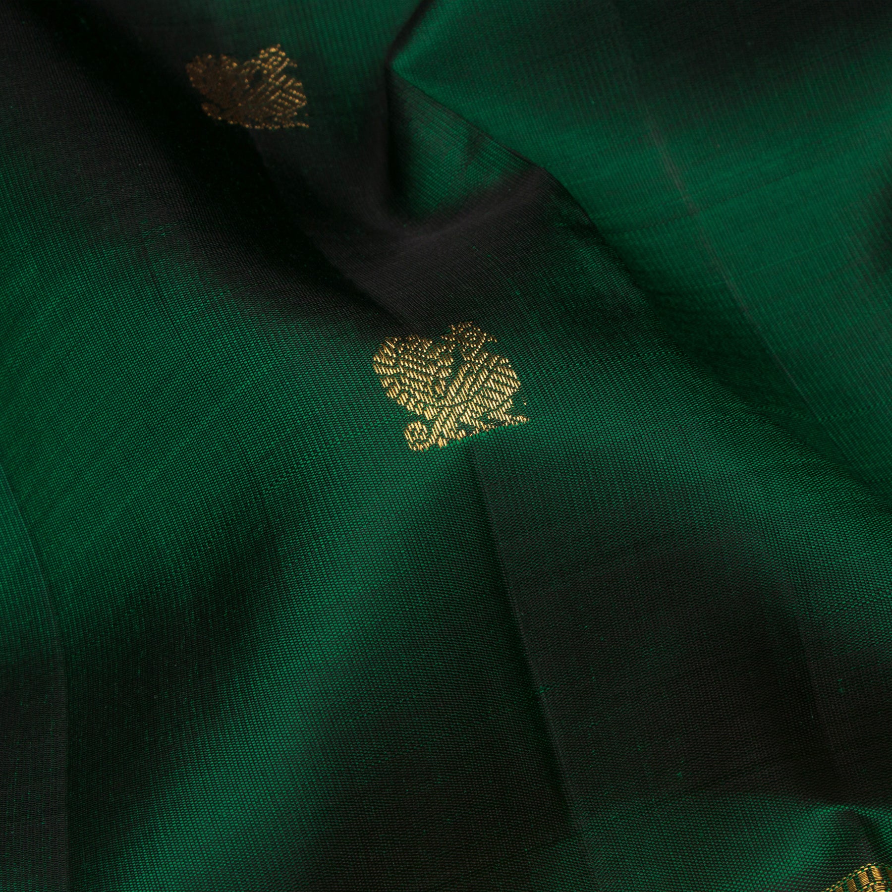 Kanakavalli Kanjivaram Silk Sari 24-110-HS001-14019 - Fabric View