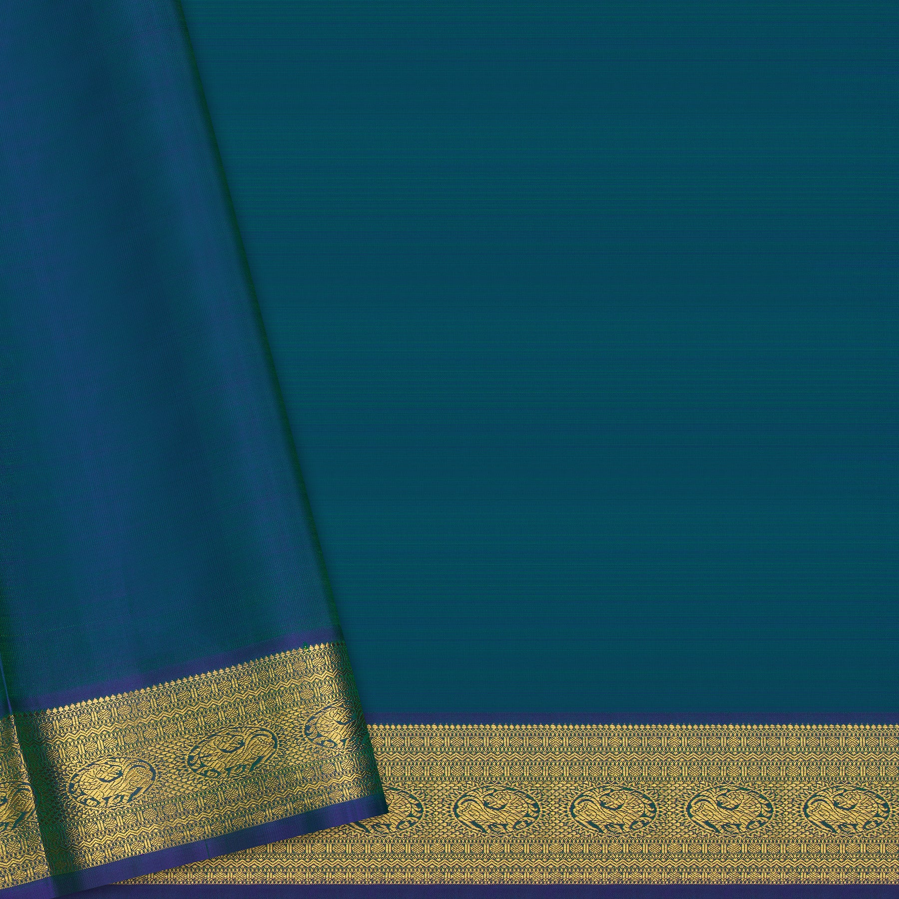 Kanakavalli Kanjivaram Silk Sari 24-110-HS001-14030 - Blouse View