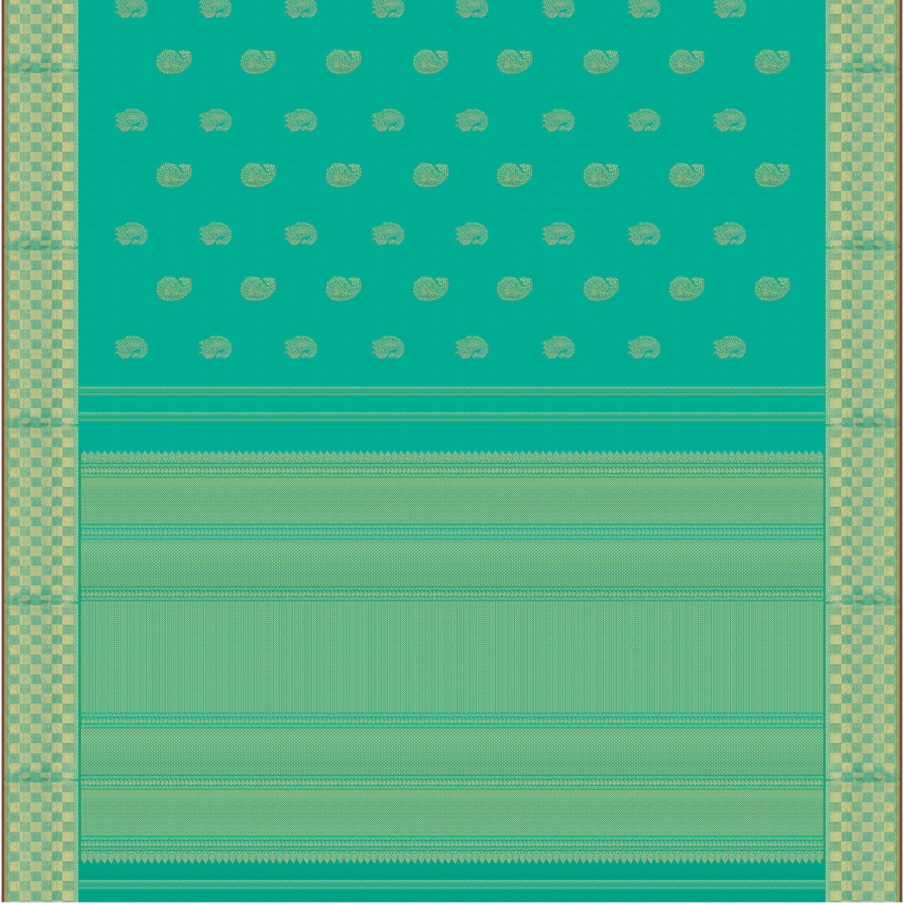 Kanakavalli Kanjivaram Silk Sari 24-110-HS001-14034 - Full View