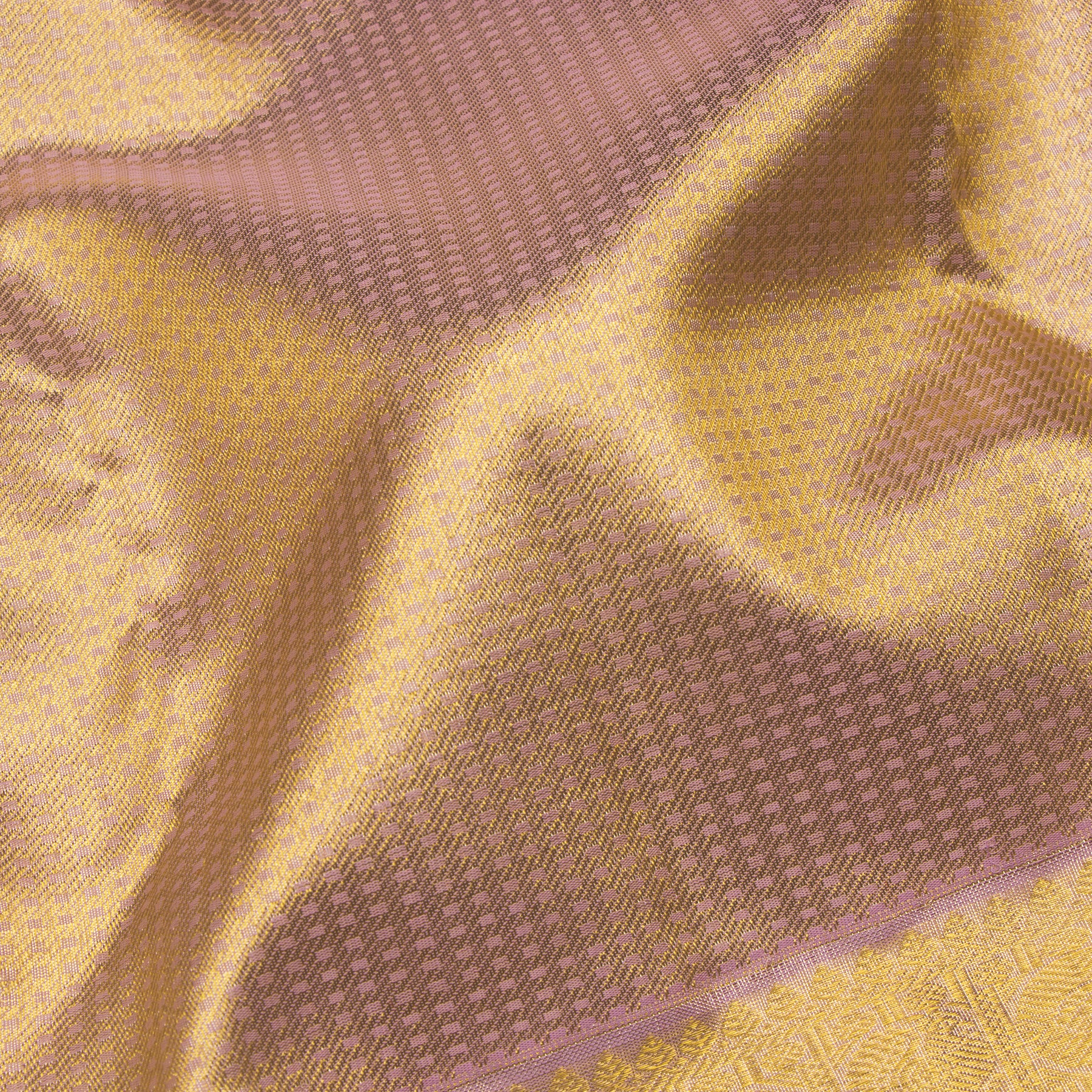 Kanakavalli Kanjivaram Silk Sari 24-110-HS001-14045 - Fabric View