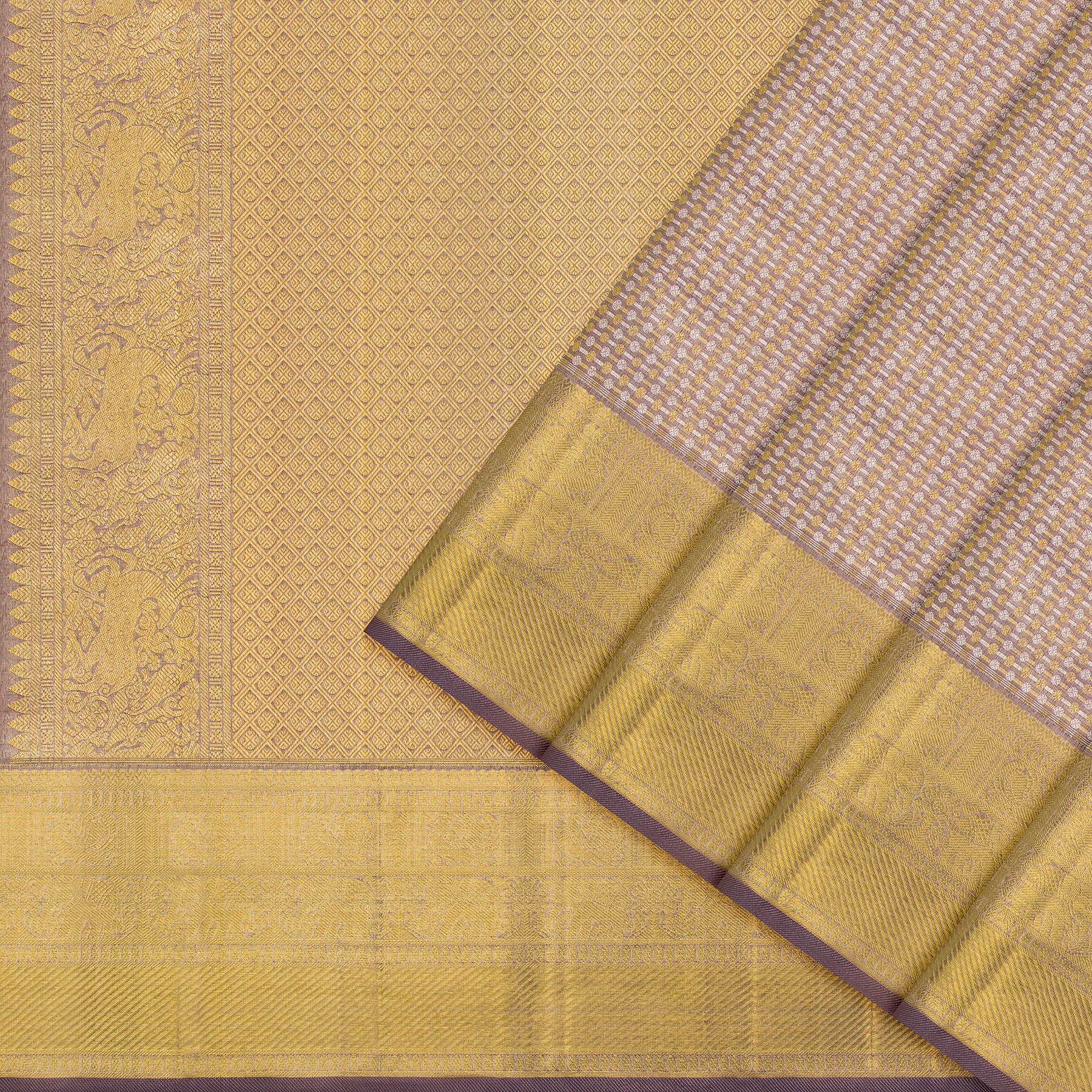 Kanakavalli Kanjivaram Silk Sari 24-110-HS001-14046 - Cover View
