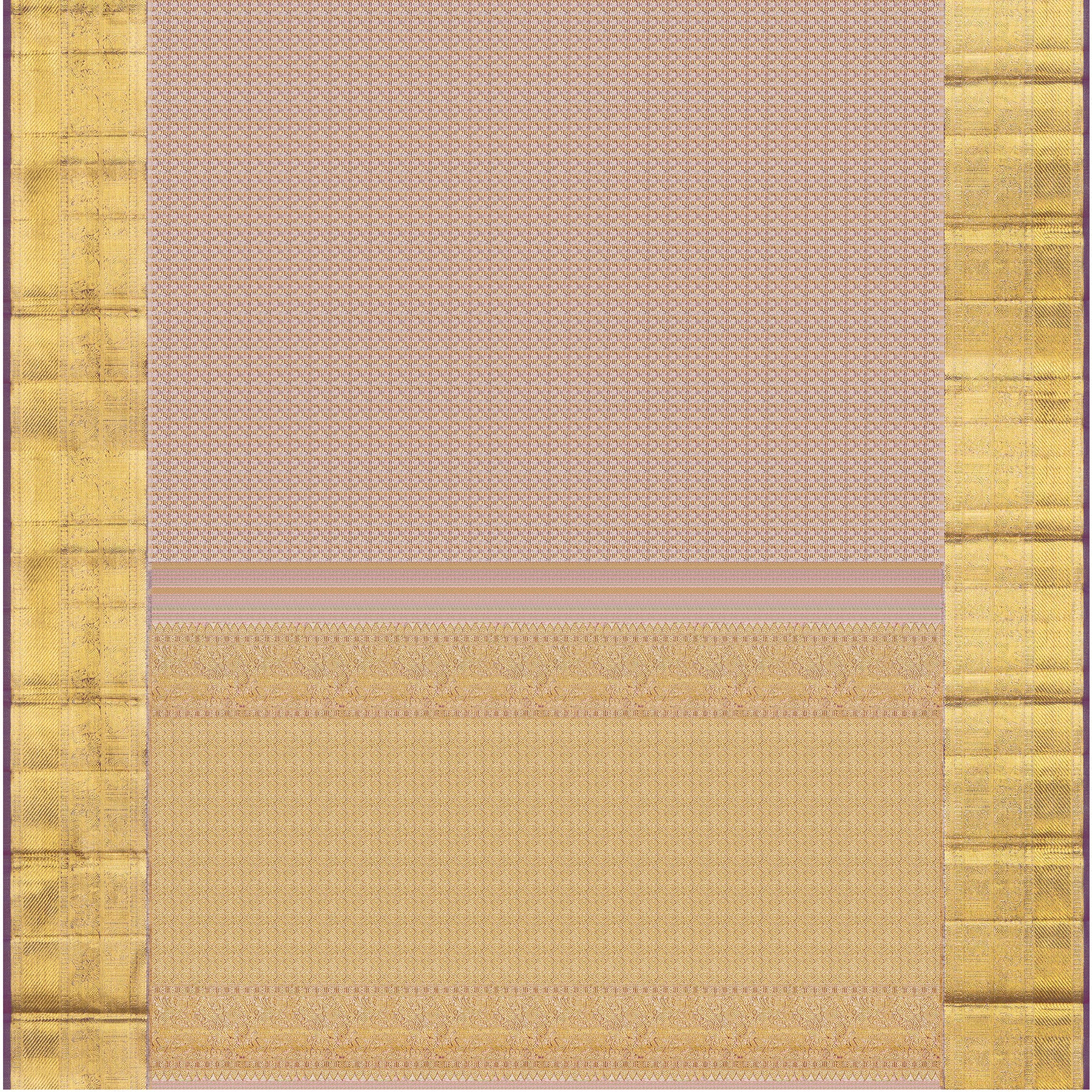 Kanakavalli Kanjivaram Silk Sari 24-110-HS001-14046 - Full View