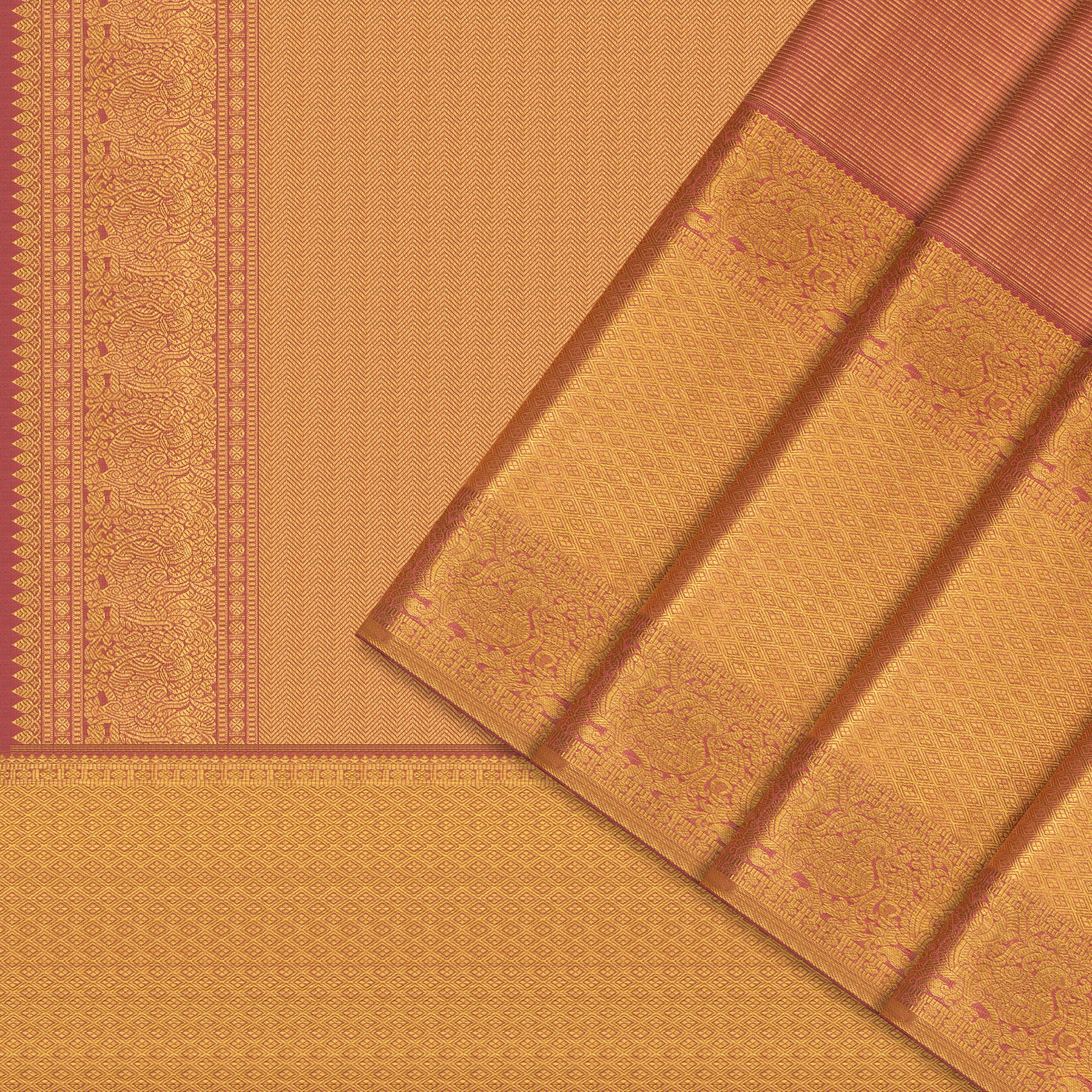 Kanakavalli Kanjivaram Silk Sari 24-110-HS001-14057 - Cover View